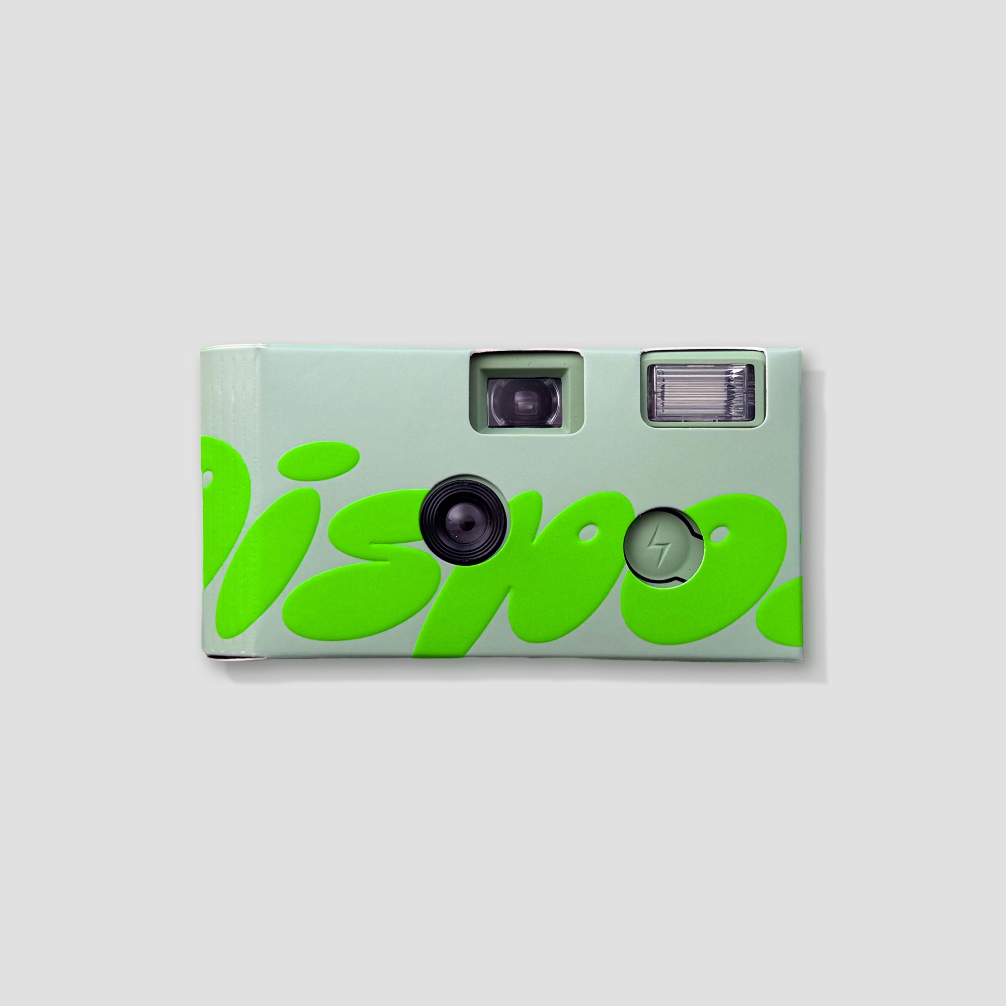 EasySnap Disposable Film Camera showcasing its sleek design and integrated flash.