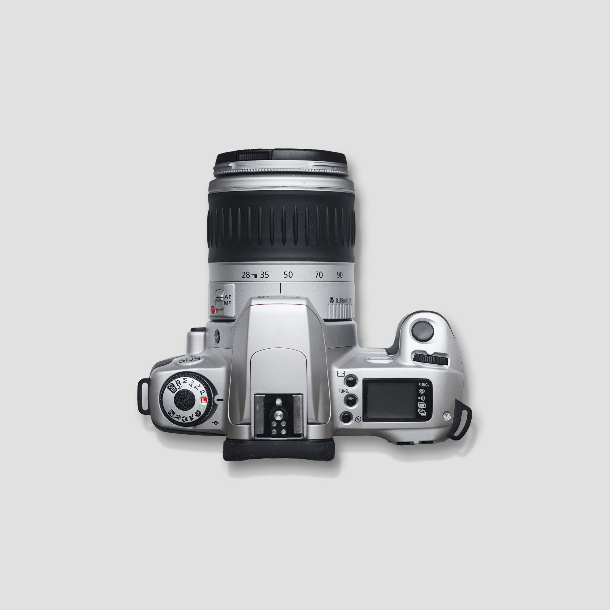 User -friendly interface of Canon EOS 3000N highlighting its autofocus system.