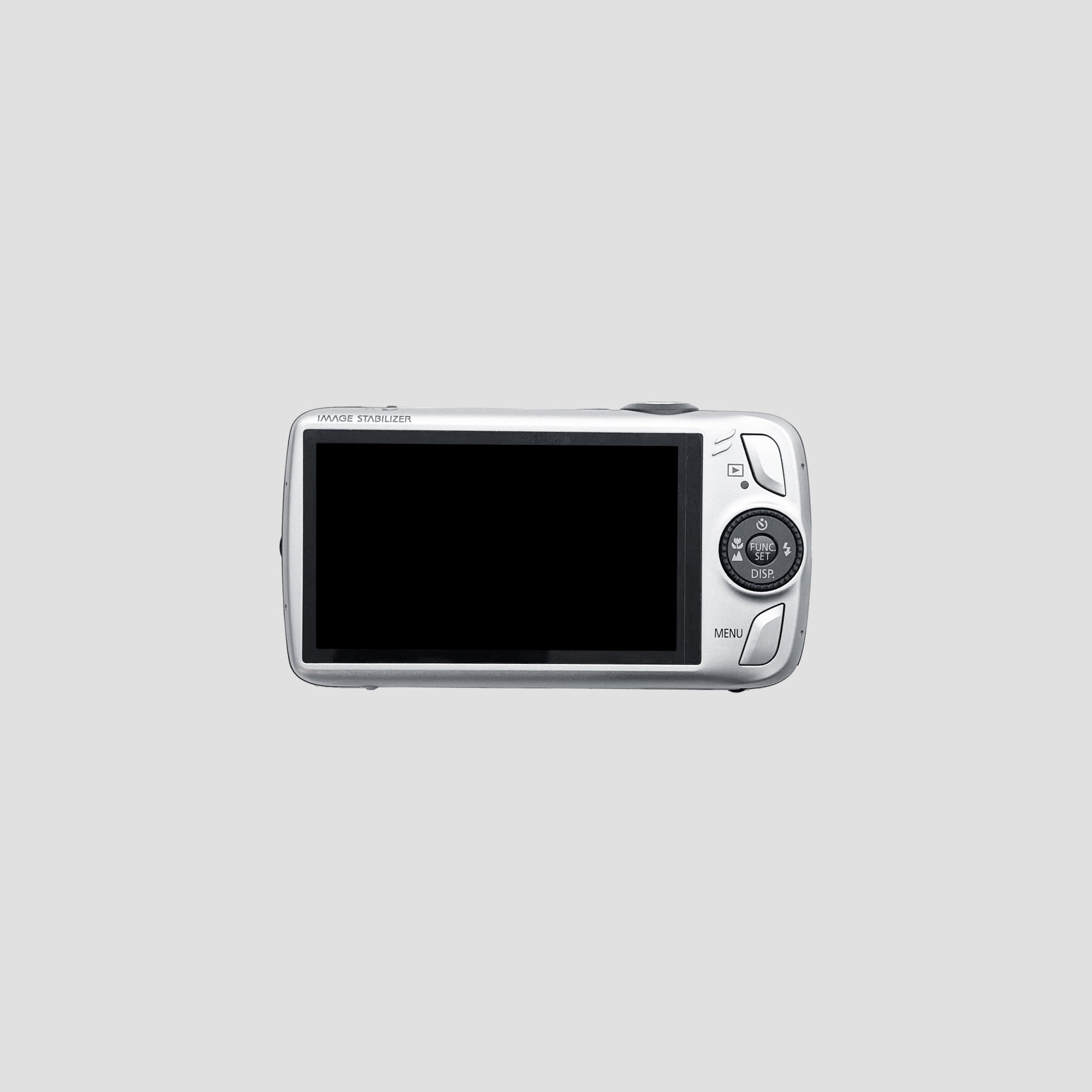 User holding the Canon Ixus 200 IS while taking photos outdoors