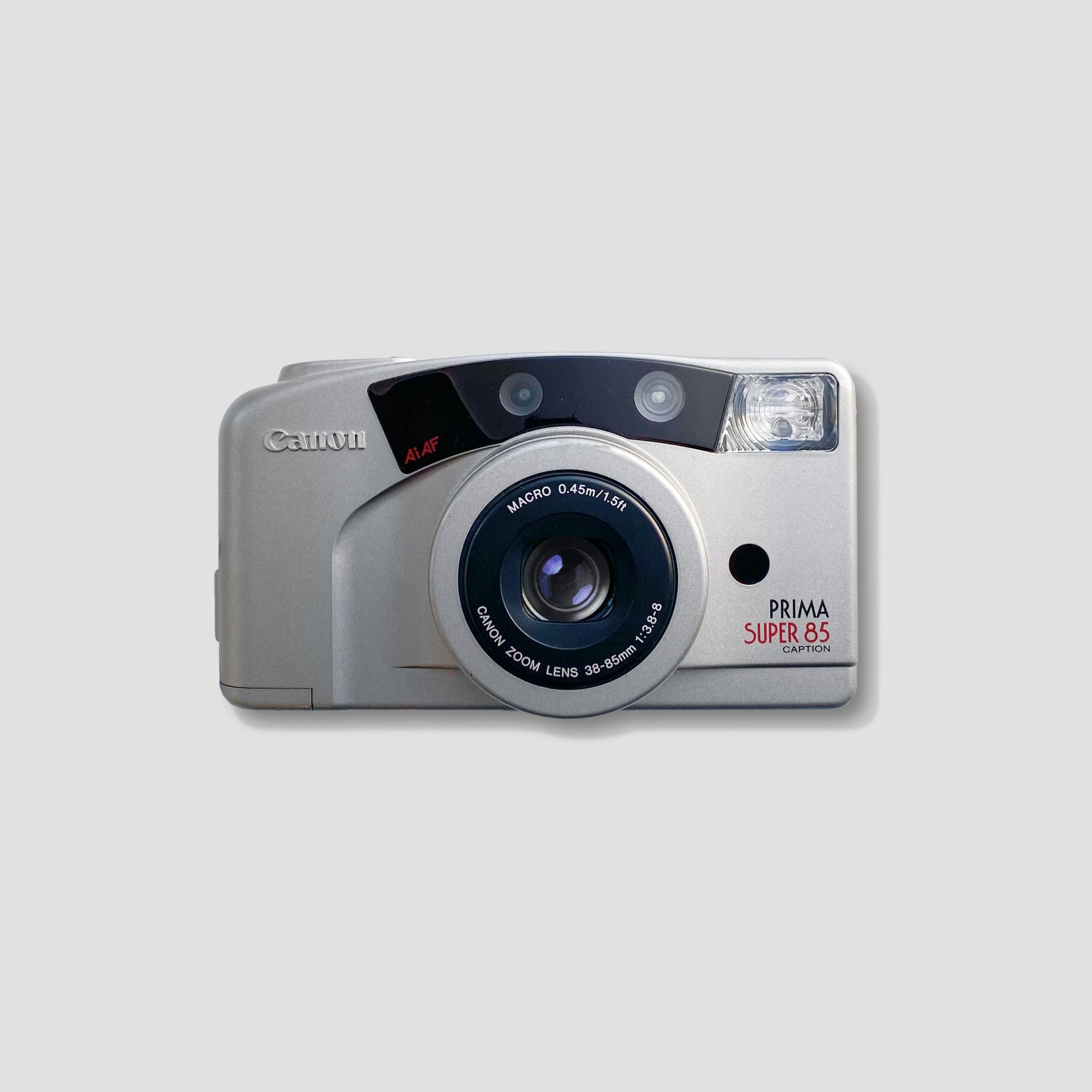 Canon Prima Super 85 close-up of zoom lens and macro feature