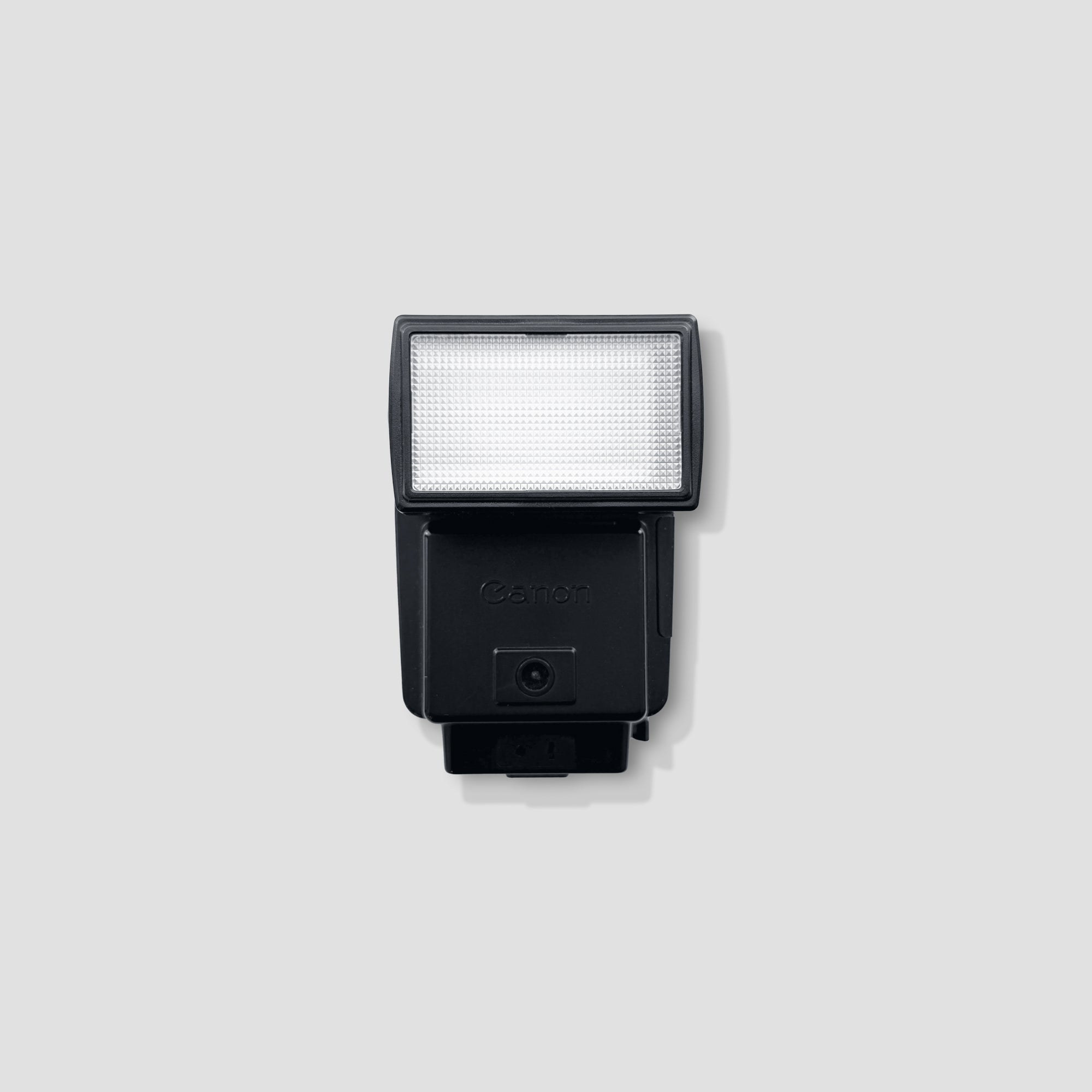 Canon Speedlite 199A bounce flash for portraits on a vintage Canon camera