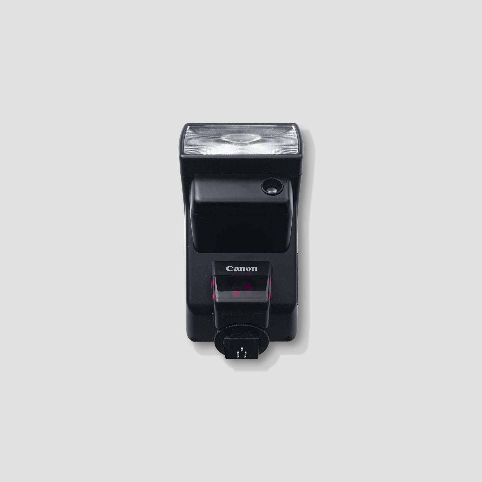 Canon Speedlite 300 EZ front view showing controls and flash head