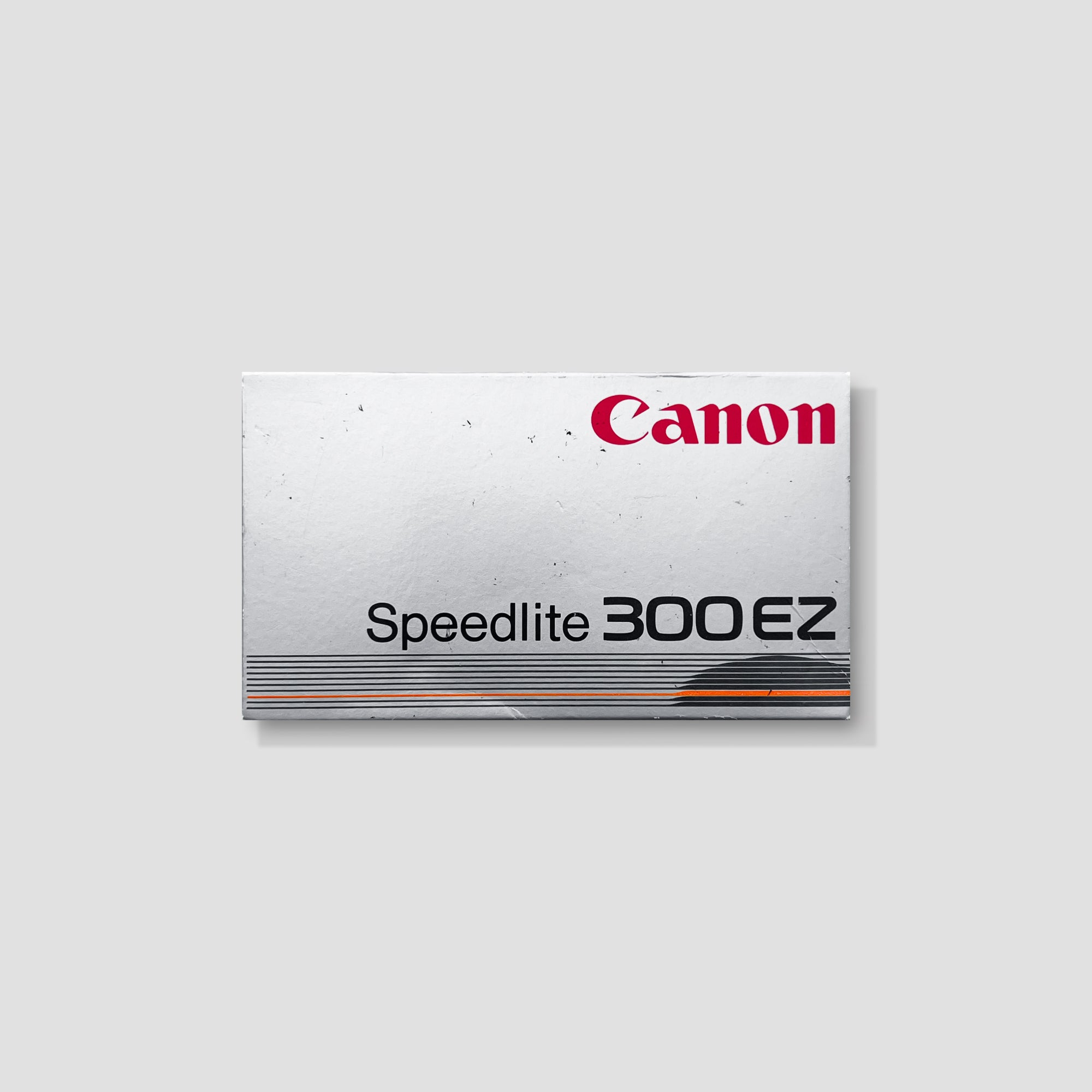 Canon Speedlite 300 EZ front view showing controls and flash head