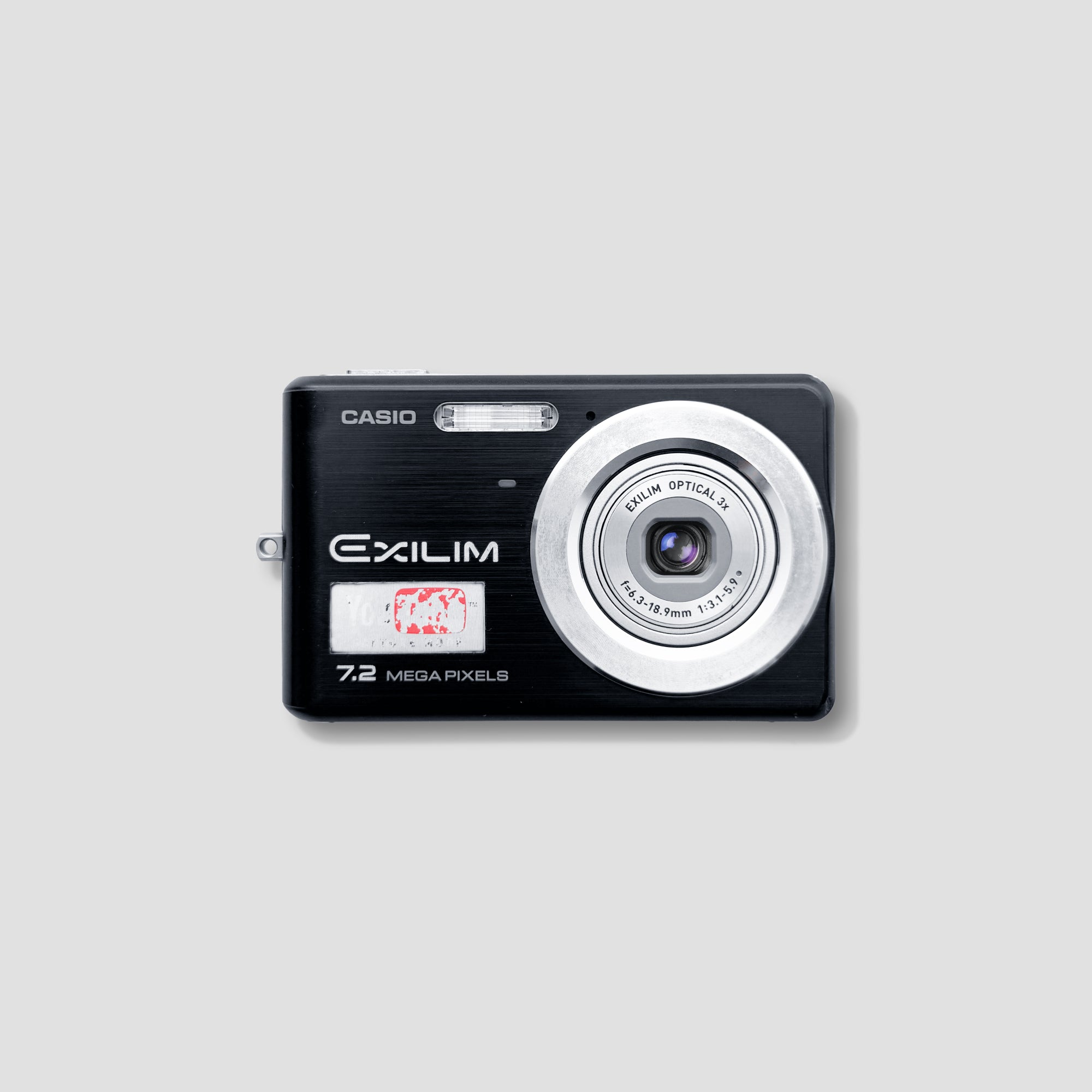 Casio Exilim EX-Z77 front view showcasing its sleek design