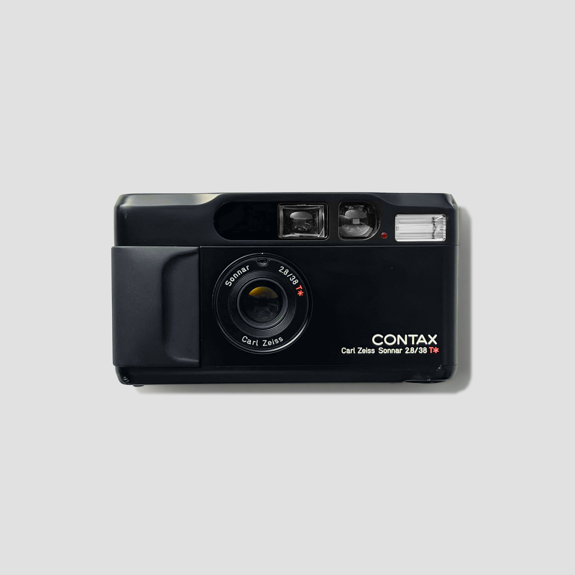 Contax T2 Limited Edition Black camera showcasing its stylish design and features.
