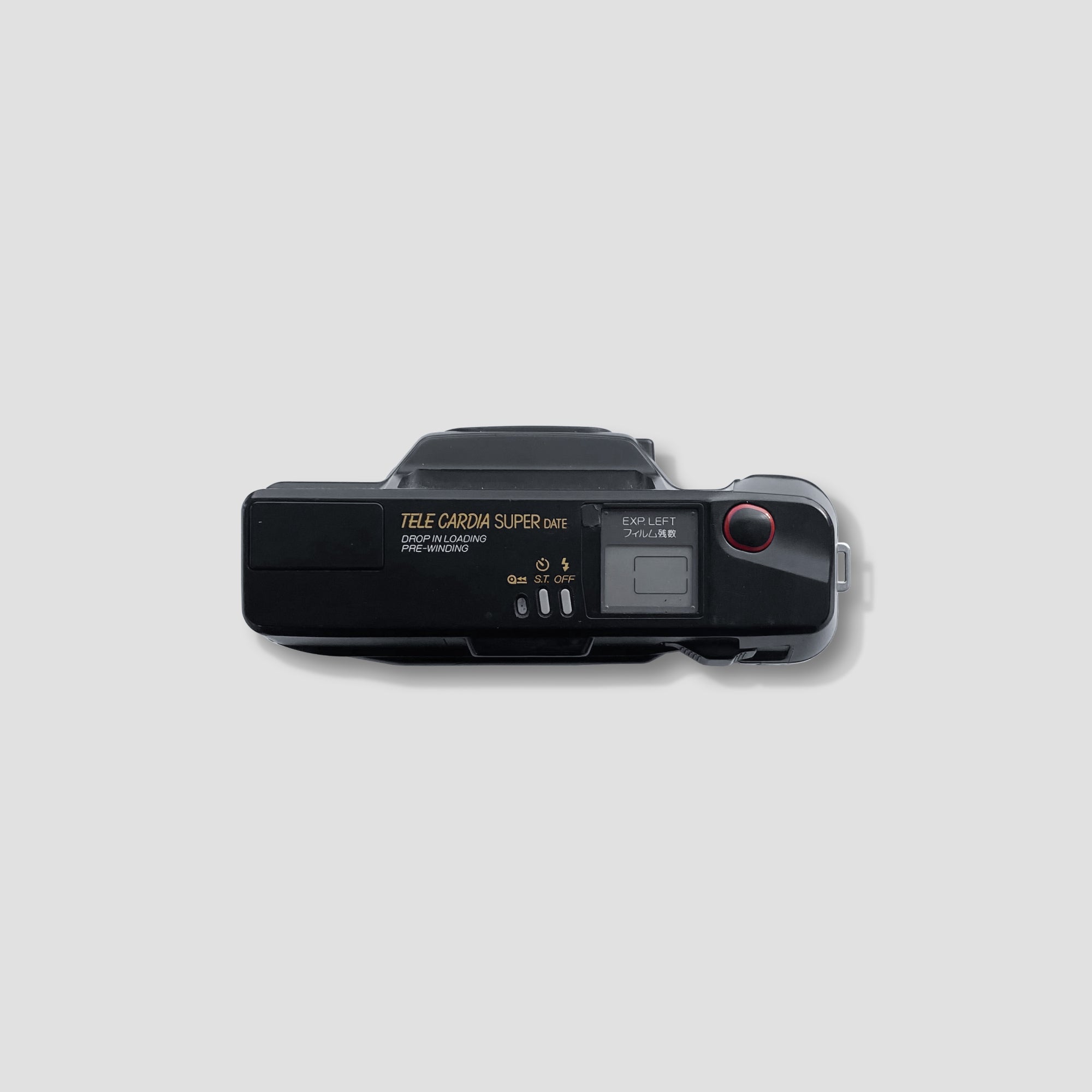 User holding the Fujifilm Tele Cardia Super Date for outdoor shooting