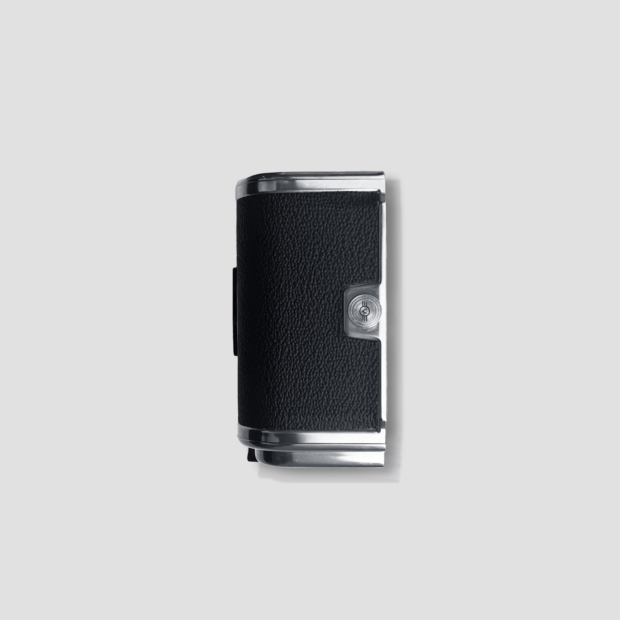 Hasselblad A16 back holder with film loaded, demonstrating automatic features
