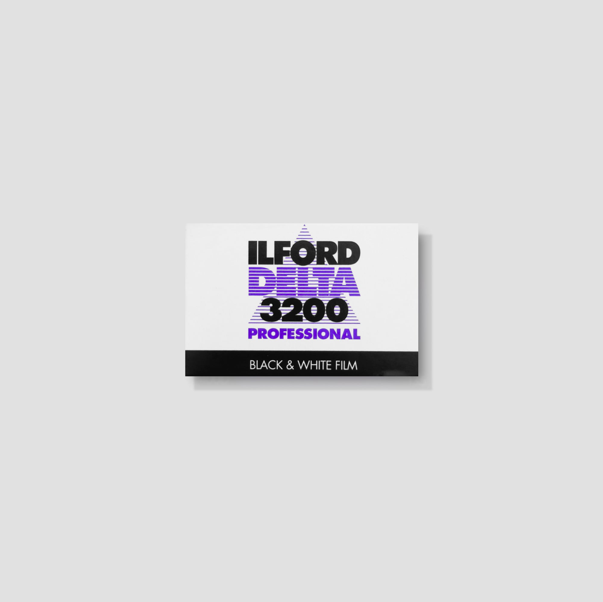 Ilford Delta 3200 film roll for low light black and white photography