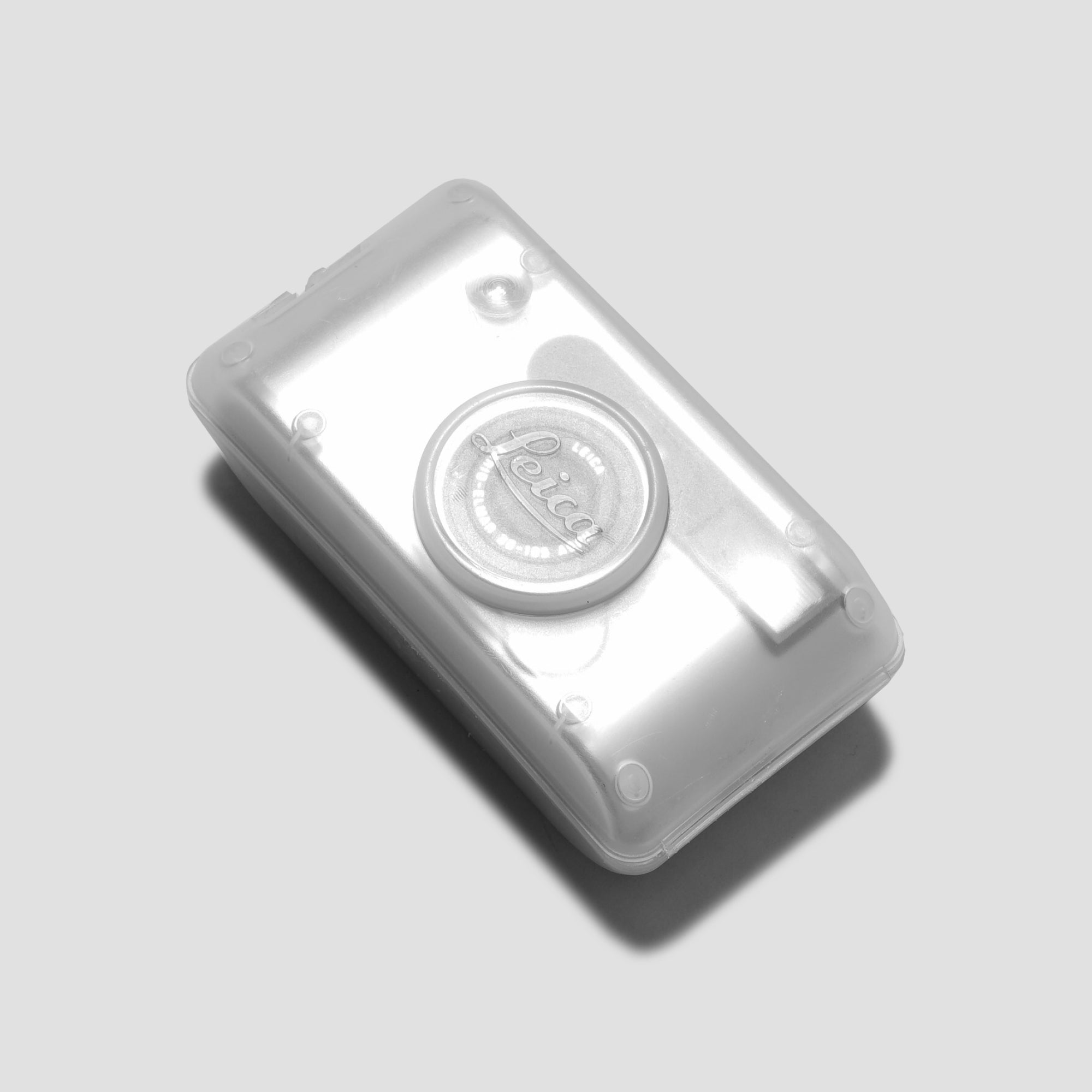 Top view of the Leica C1 controls and lens barrel, ideal for manual 35mm photography
