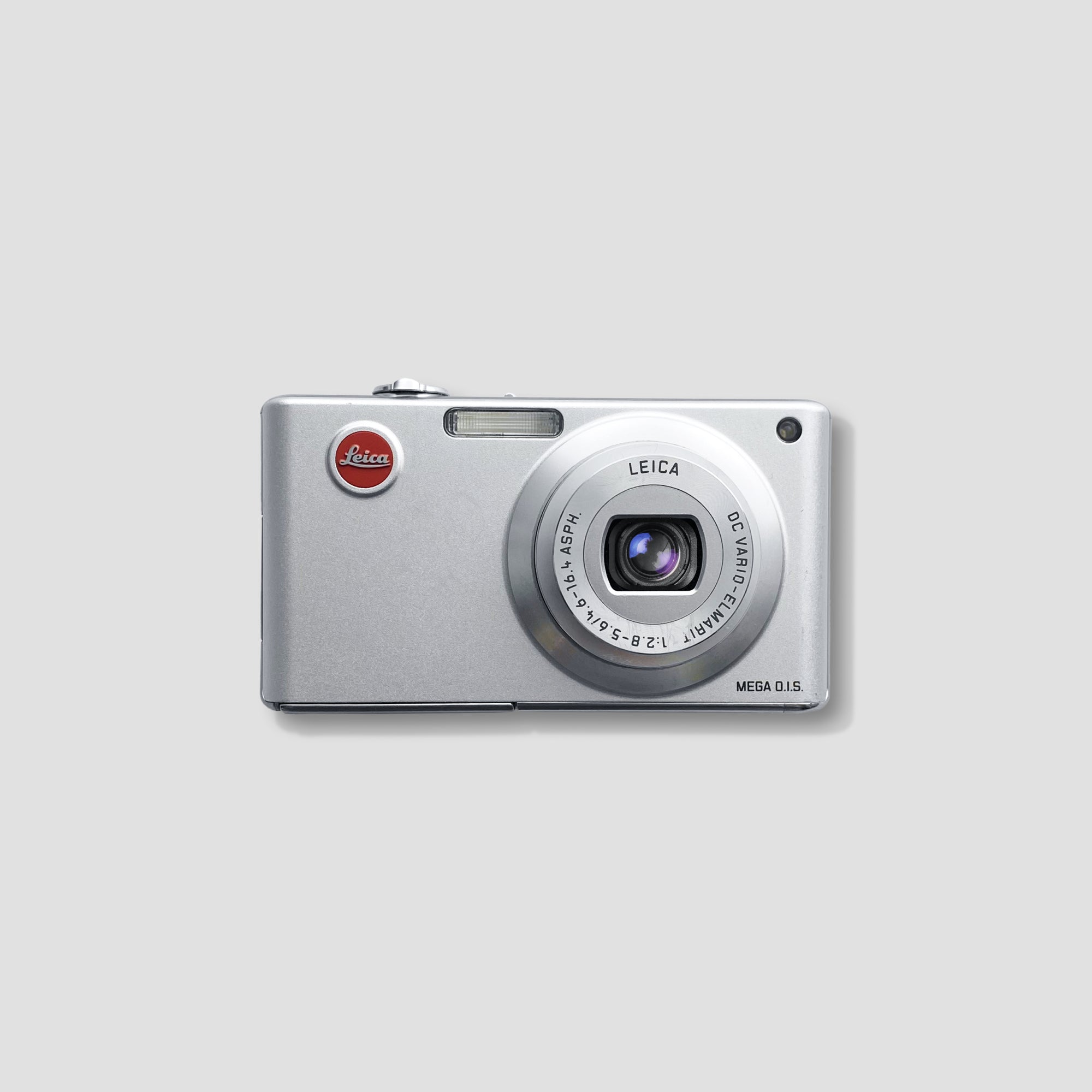 Leica C-LUX 2 compact luxury camera front view, illustrating its elegant design.