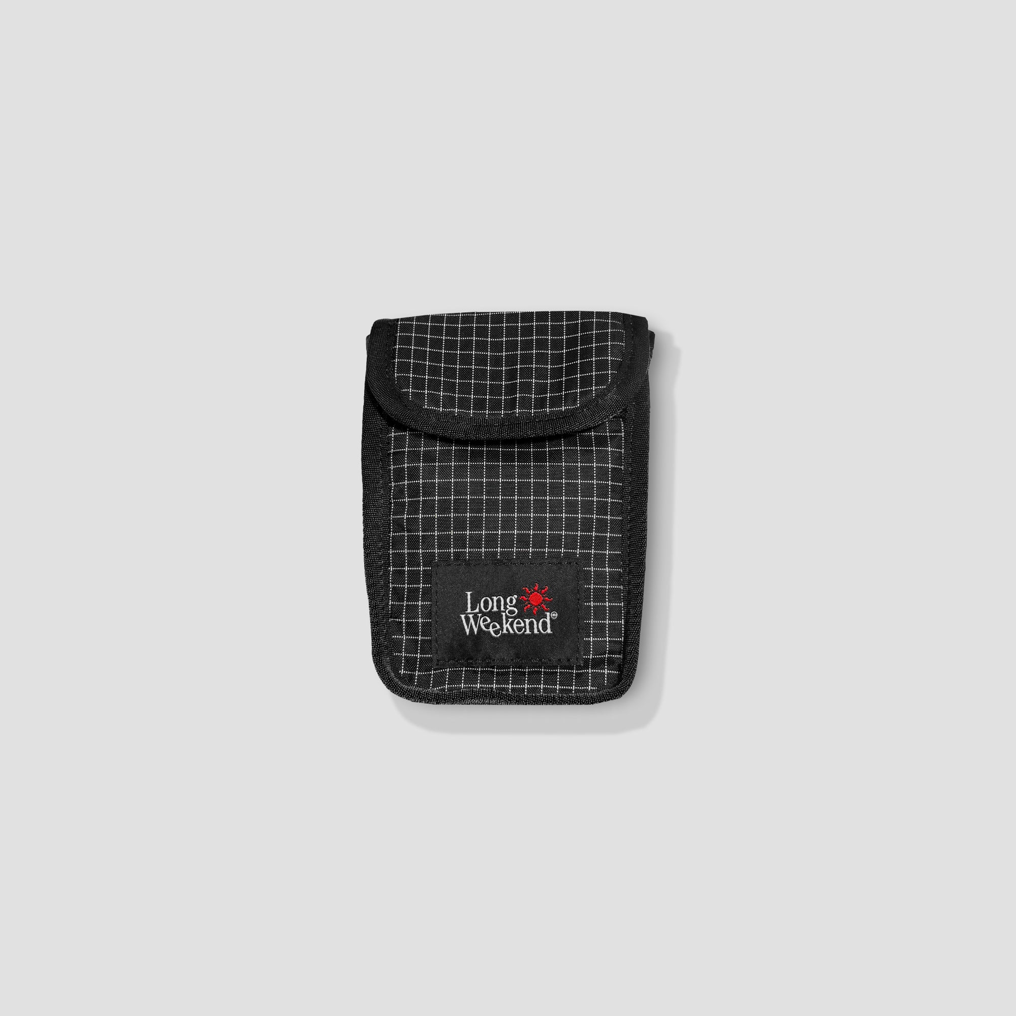 Compact camera pouch showcasing padded interior for protection