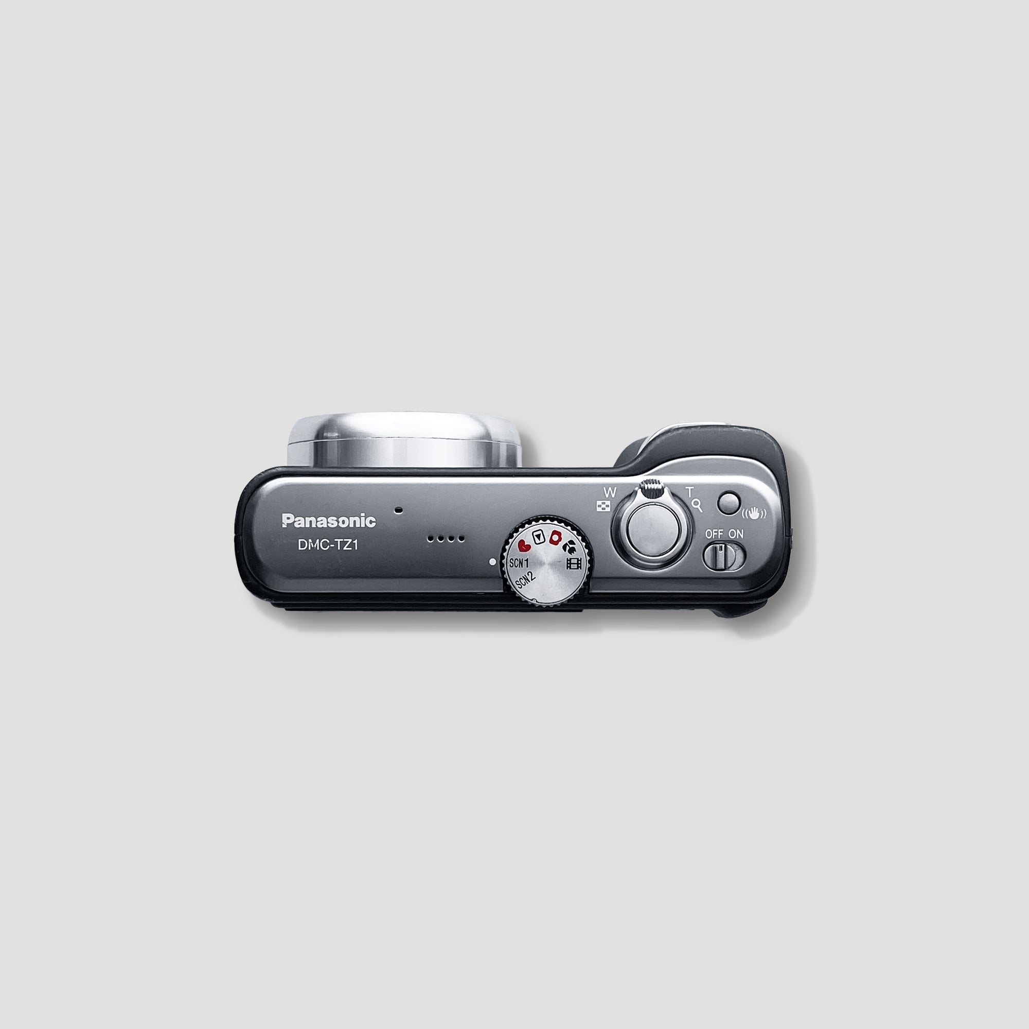 Close-up of the cameras lens and controls, ideal for travel photography