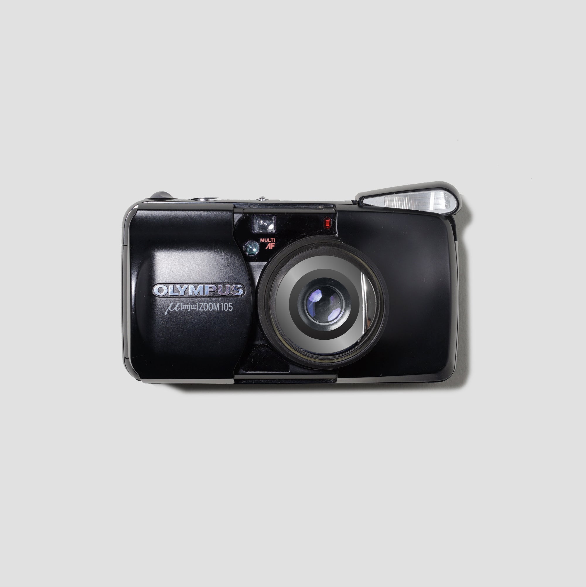 Olympus MJU Zoom 105 camera capturing vibrant landscapes with its zoom lens.