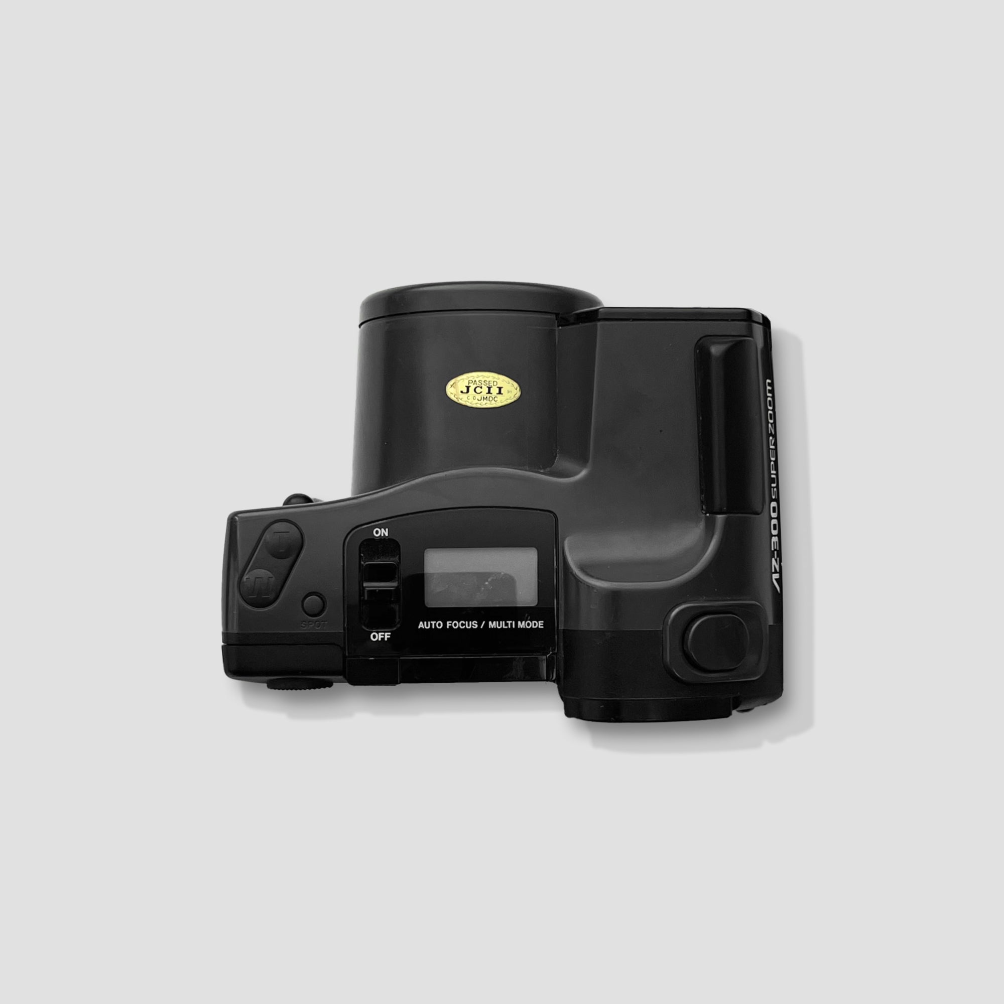 Olympus AZ-300 Superzoom camera in use outdoors, capturing vibrant landscapes.