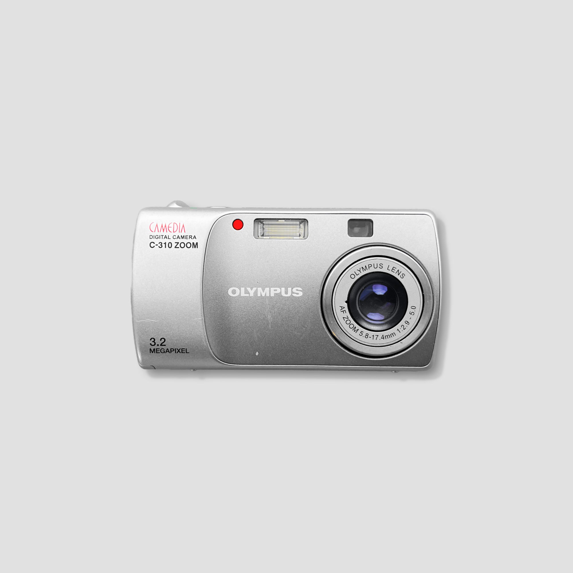 Olympus Camedia C-310 front view showing compact design