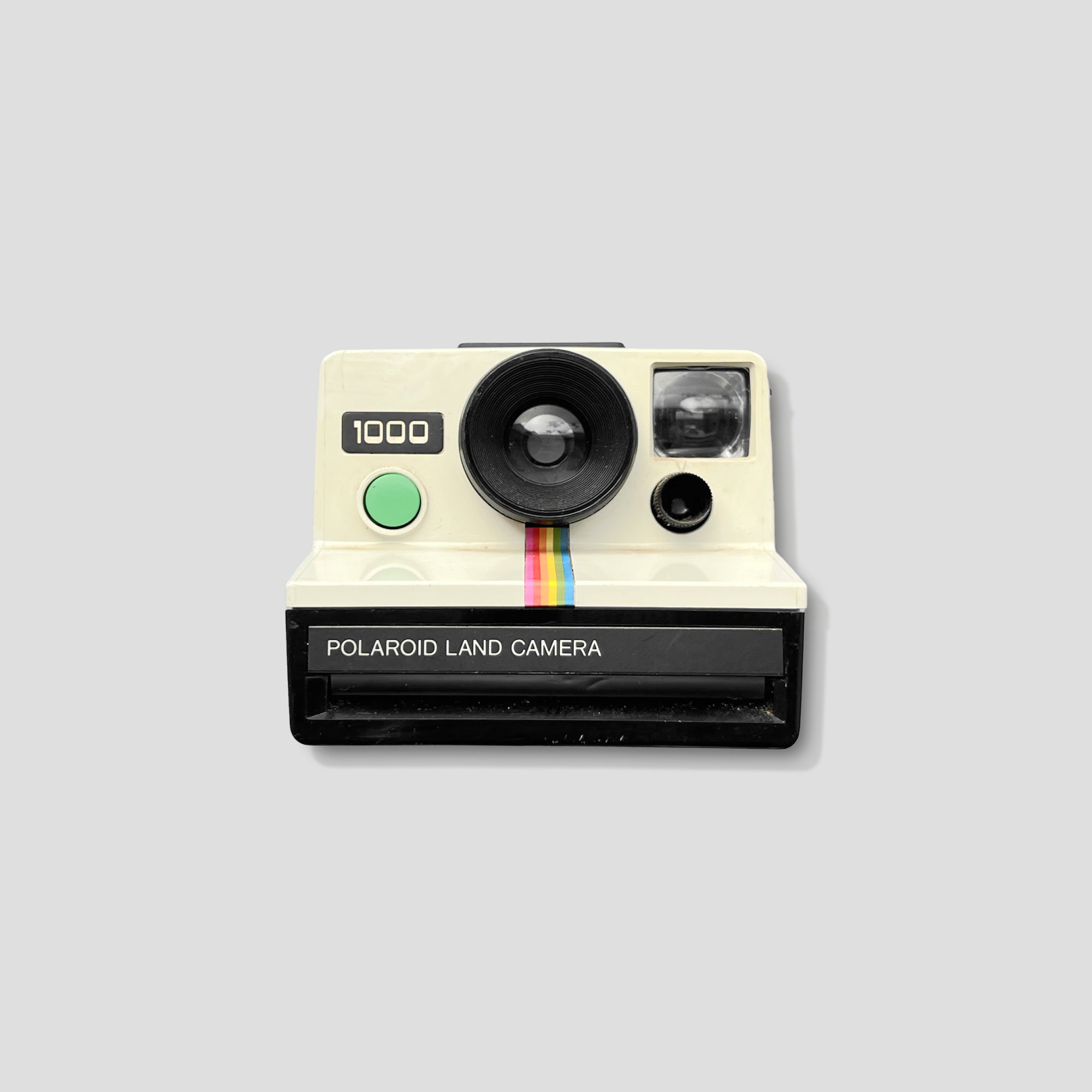 Polaroid 1000 Land Camera front view highlighting its vintage design