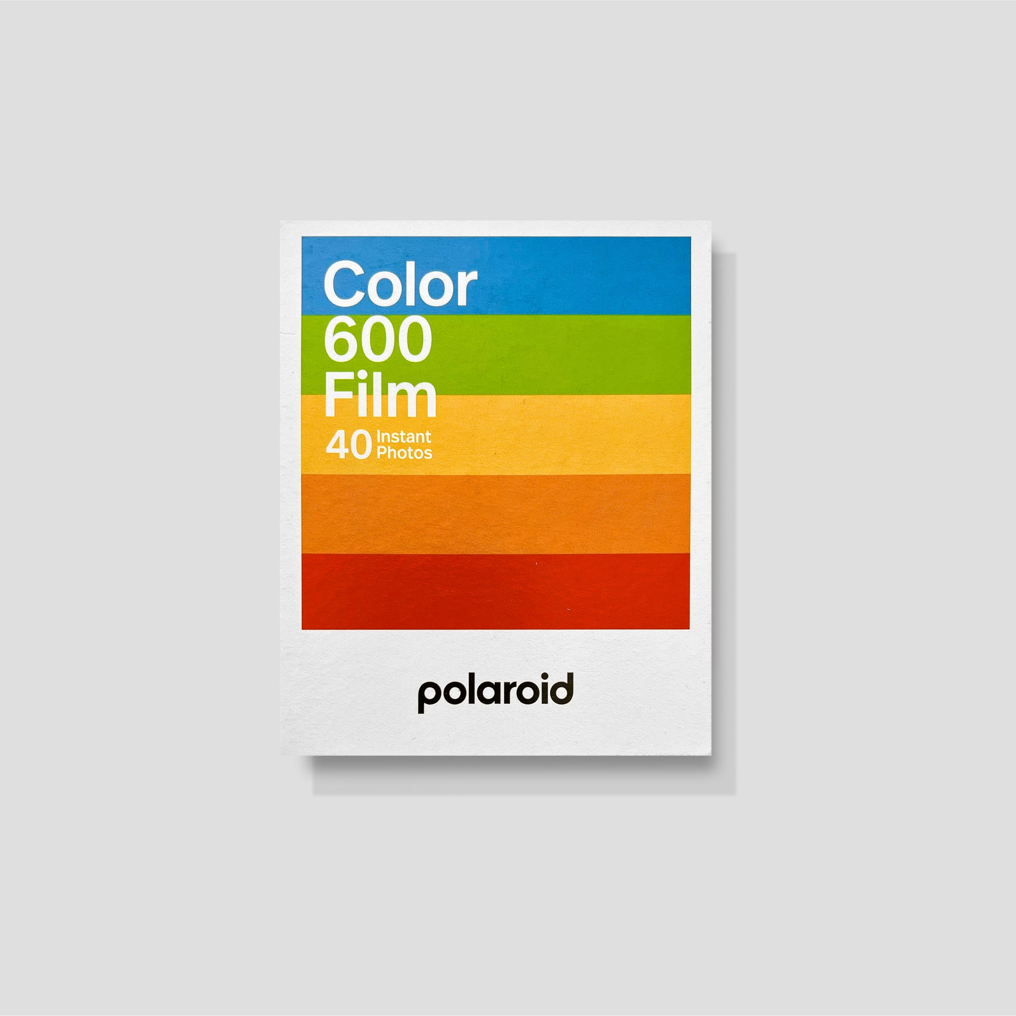 A Polaroid 600 camera loaded with instant film ready to shoot