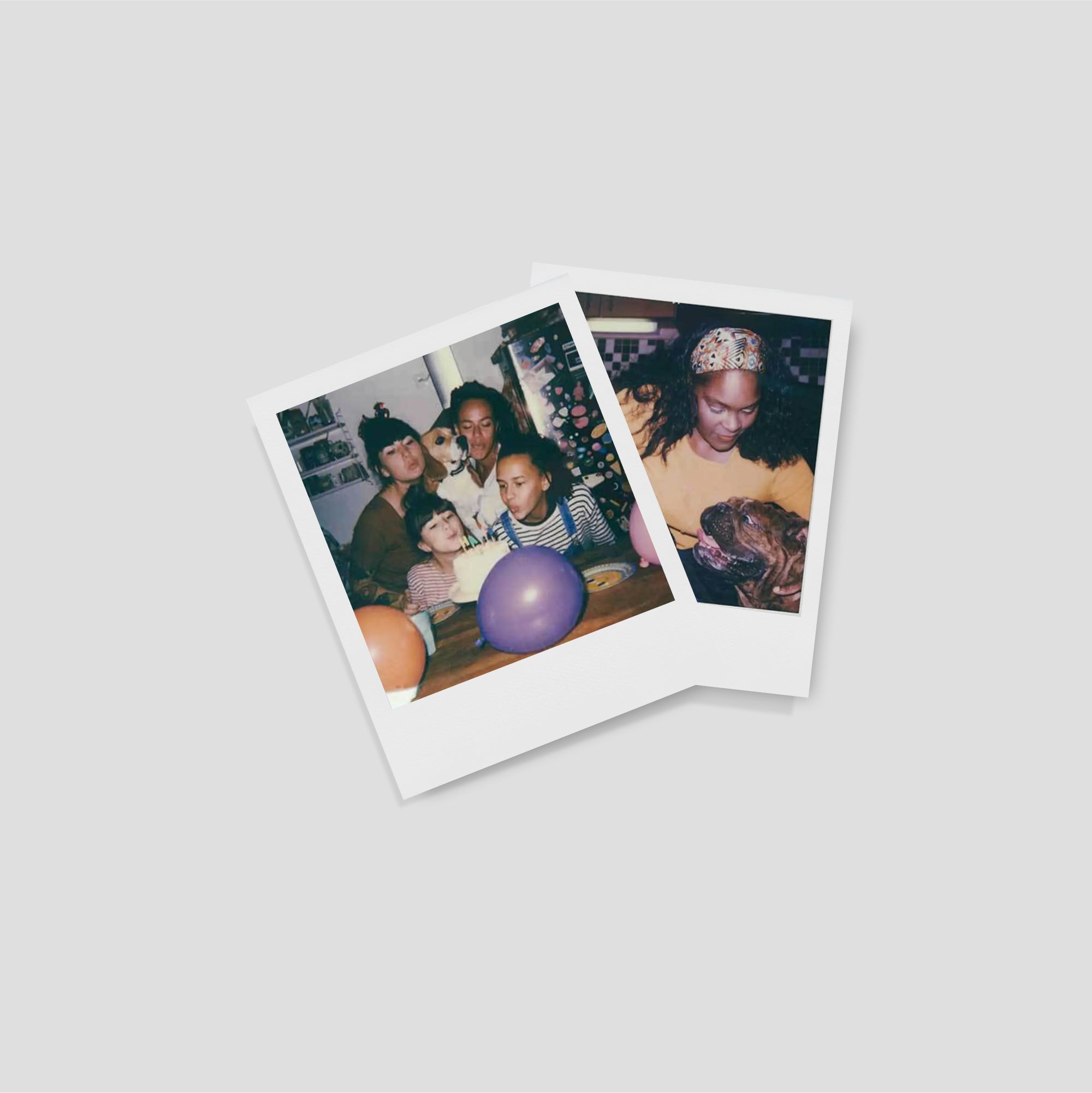 A Polaroid 600 camera loaded with instant film ready to shoot
