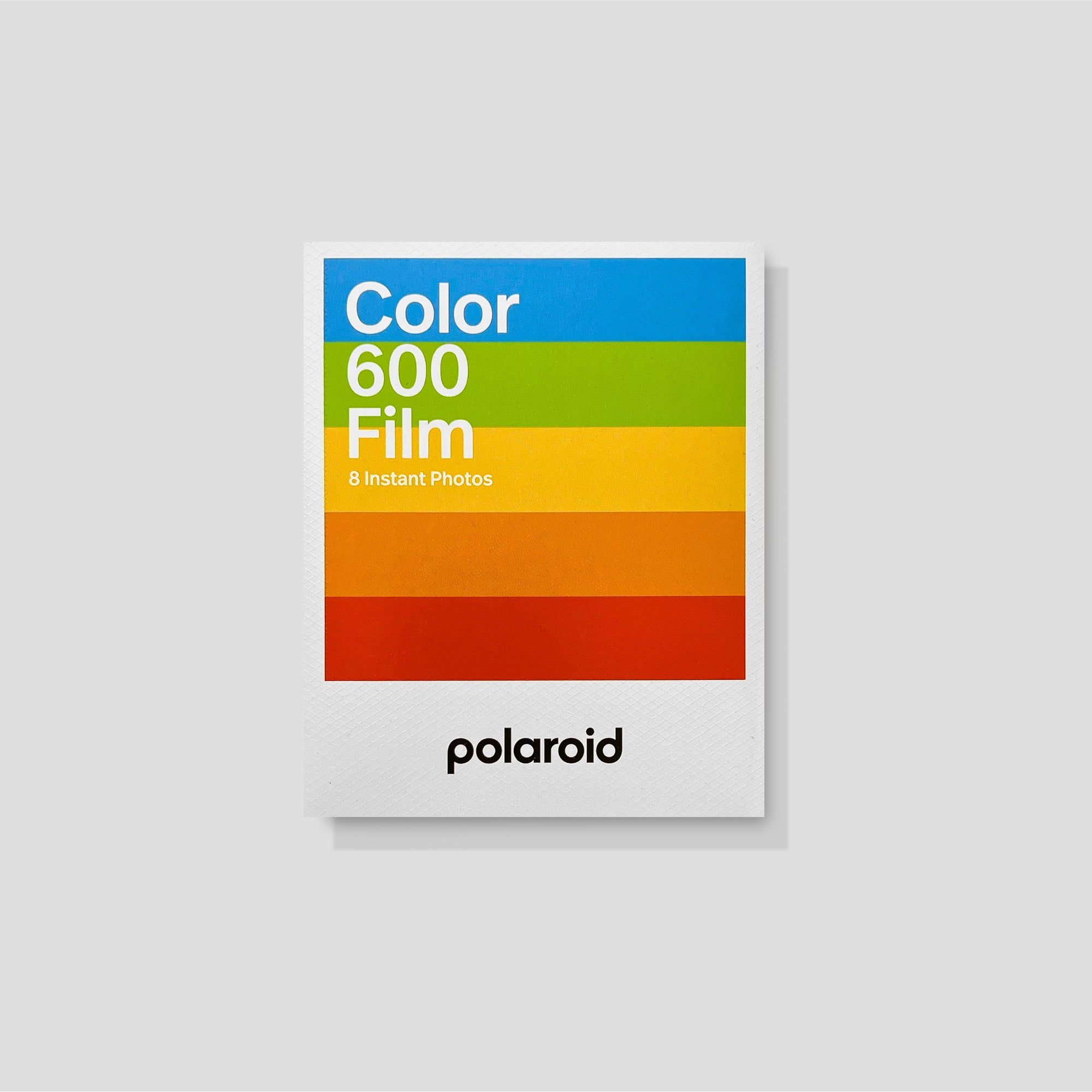 Polaroid Color 600 film pack with vibrant colors and vintage aesthetic