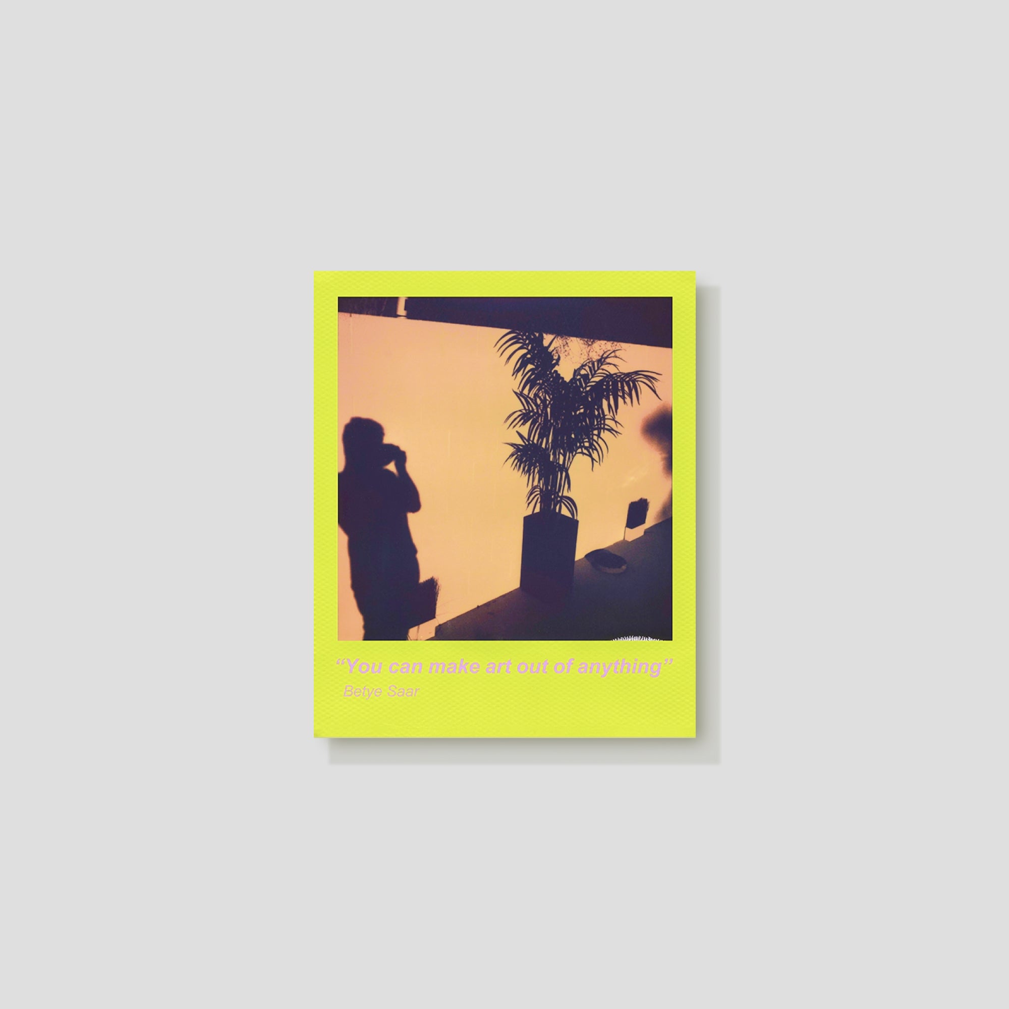 Polaroid MoMA Edition color instant film pack on a creative workspace