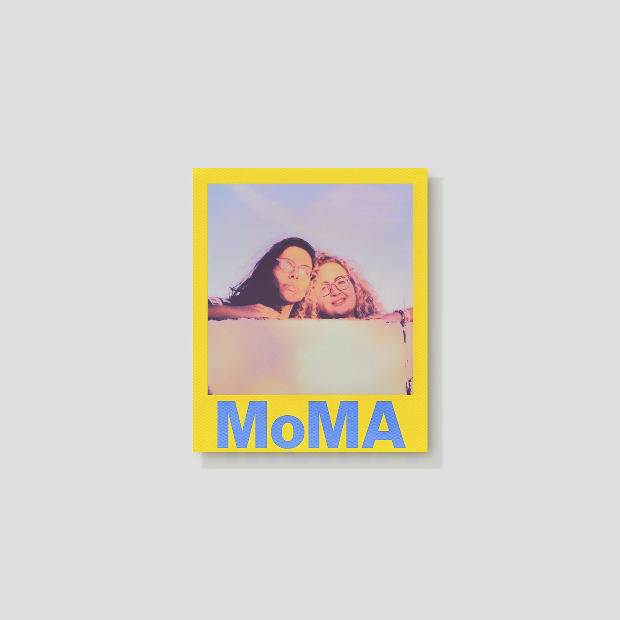 Sample of colorful Polaroid images produced with MoMA Edition instant film