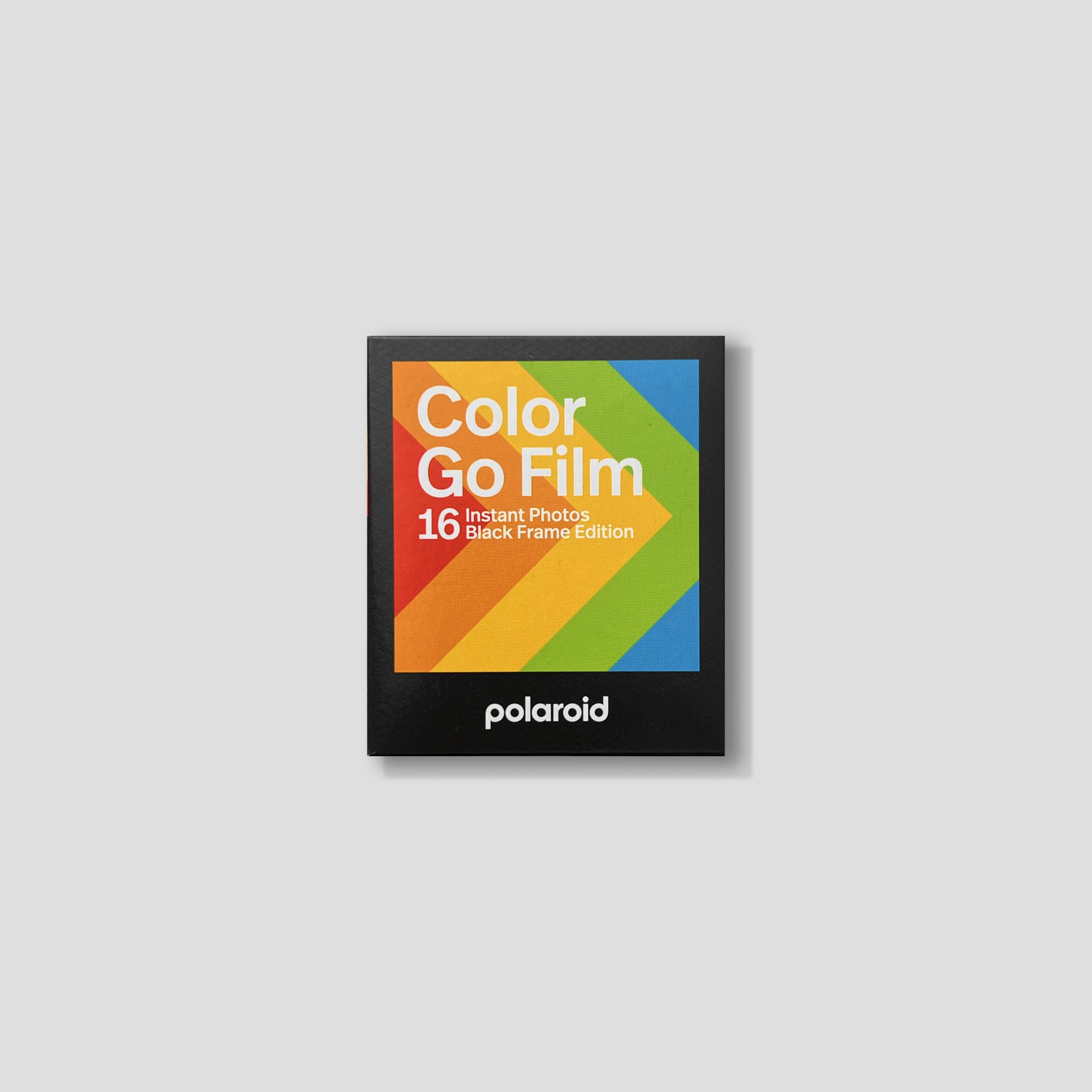 Polaroid Go Black Frame Instant Film showcasing vibrant colors and contrast.