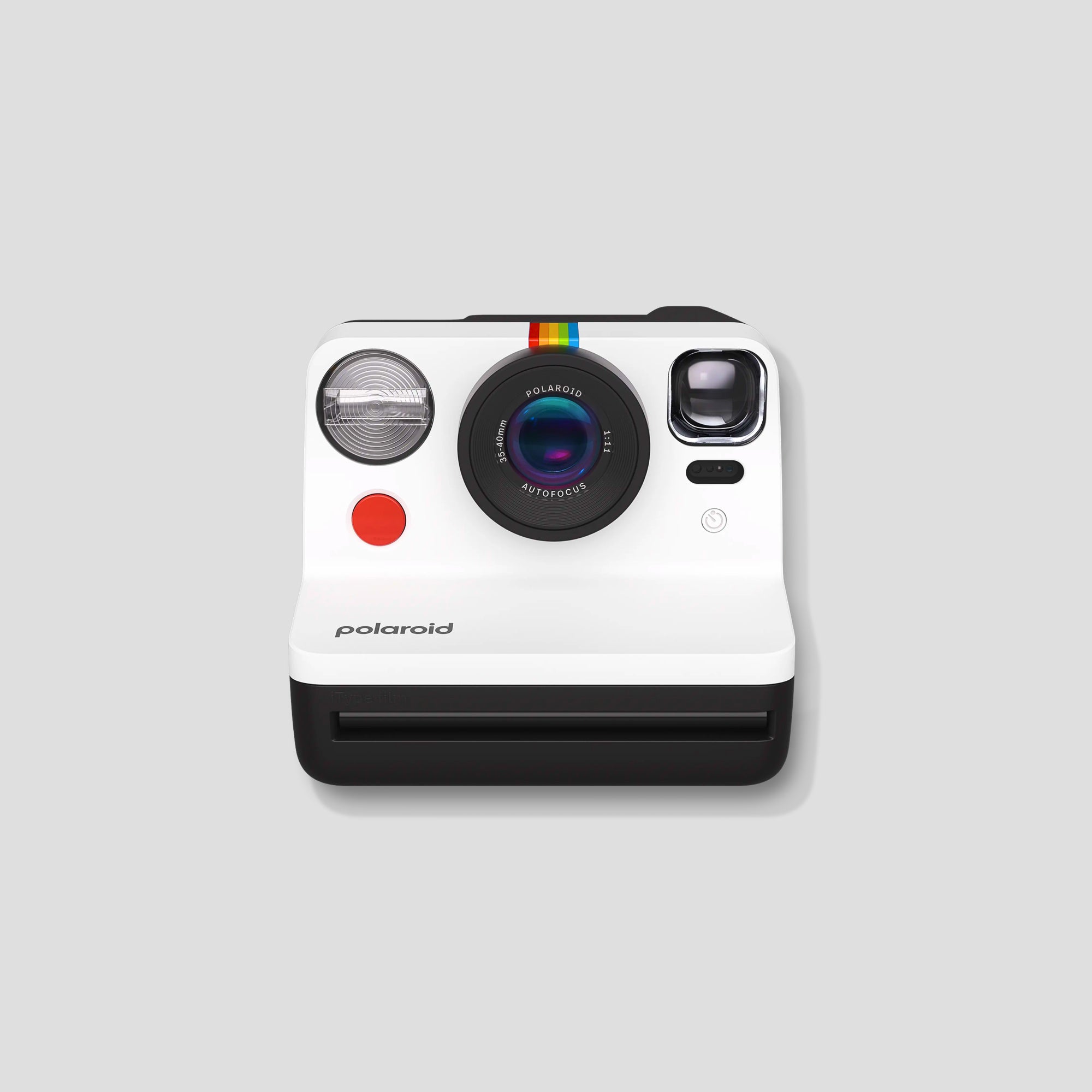 Person using the Polaroid Now Gen 2 to take a spontaneous photo outdoors, highlighting its ease of use for beginners