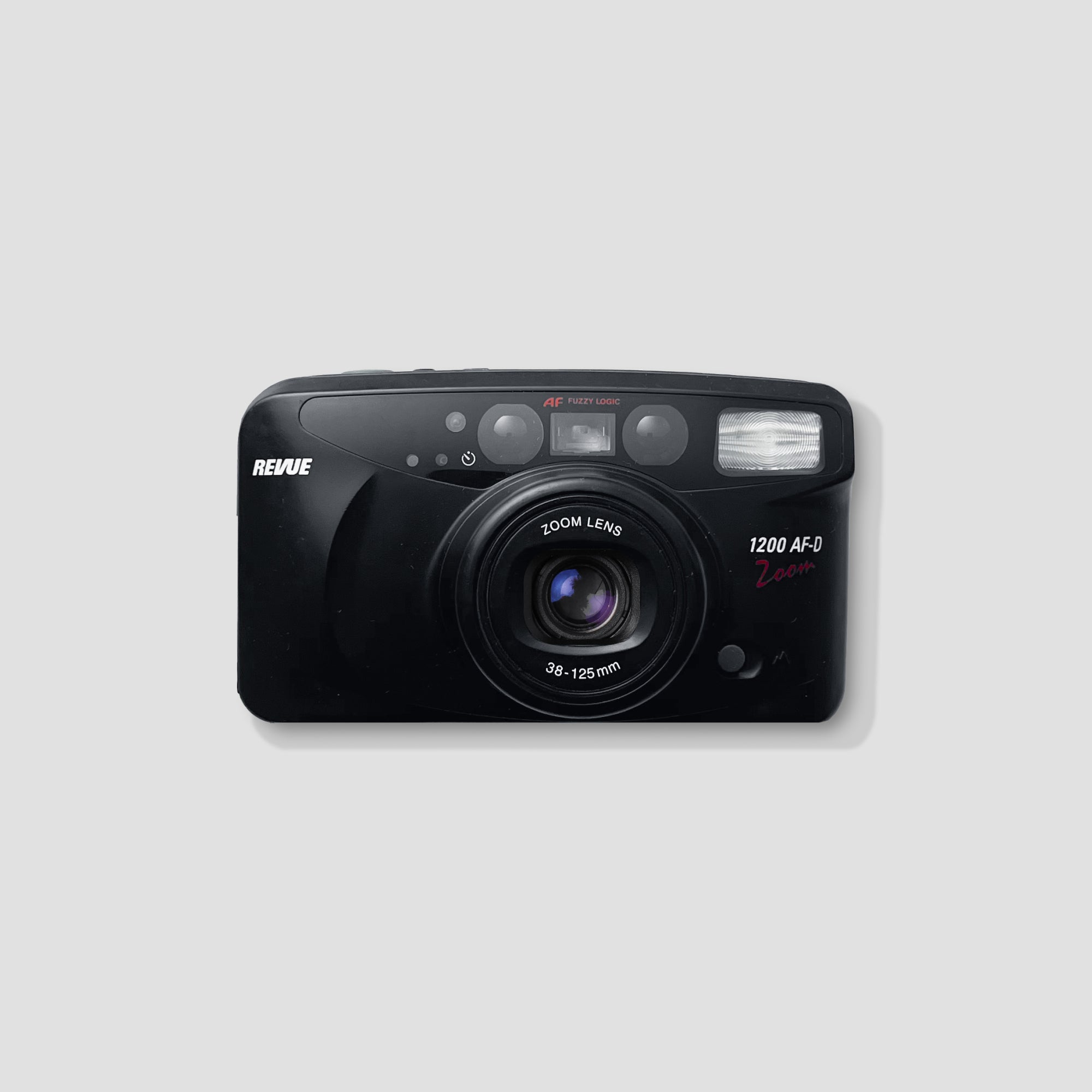 Revue 1200 AF-D zoom lens front view highlighting its zoom capability