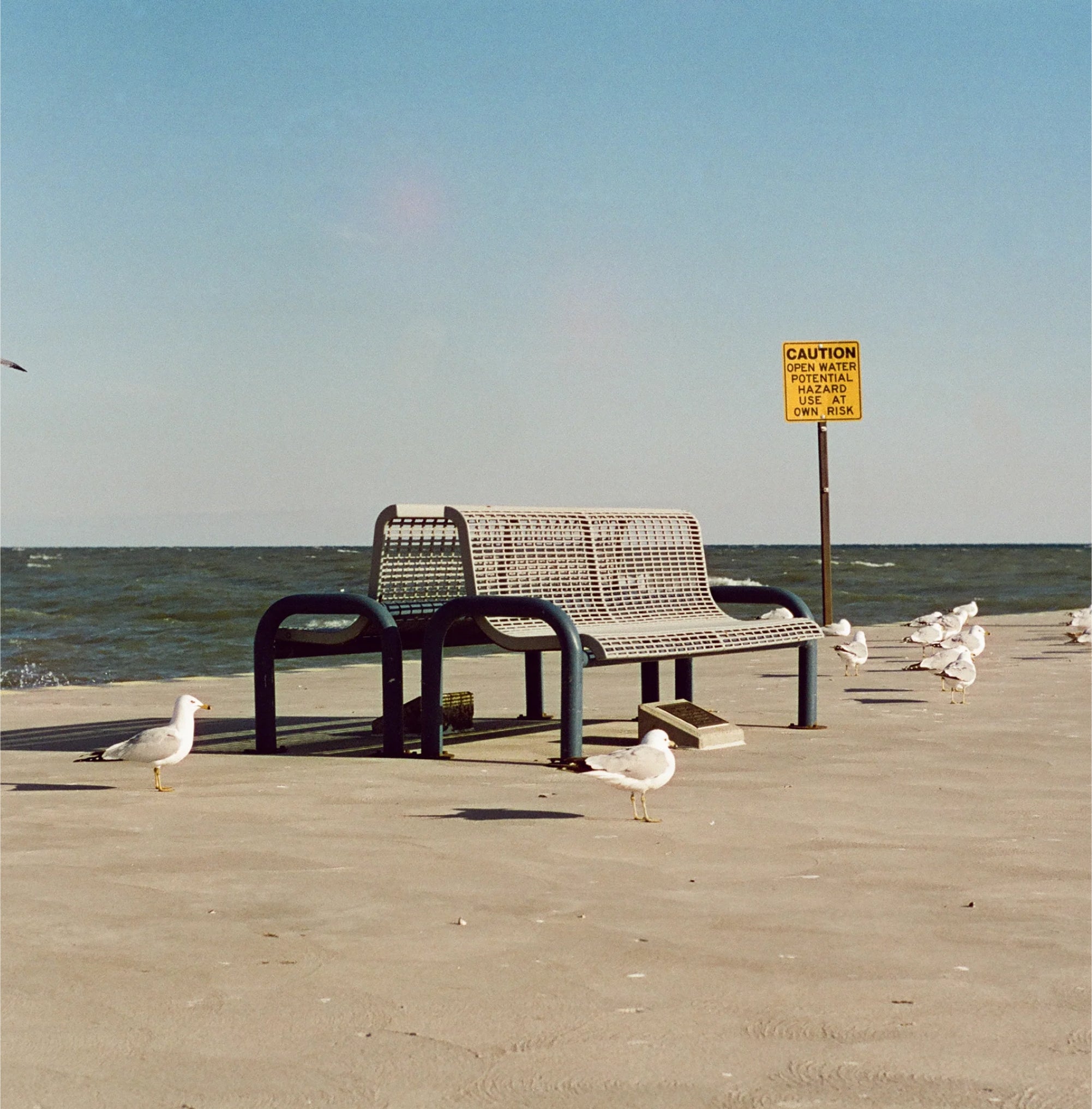 Developed slide film image with rich saturation and sharp details