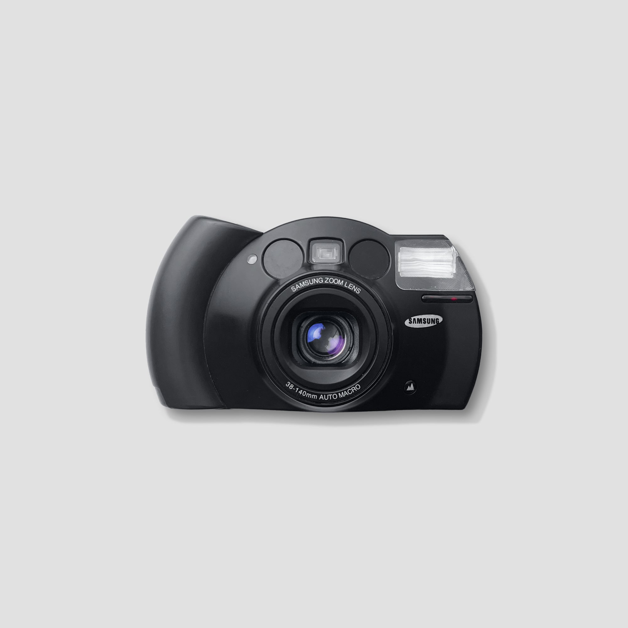 Close-up of Samsung ECX1 Panorama showing its unique design and features.
