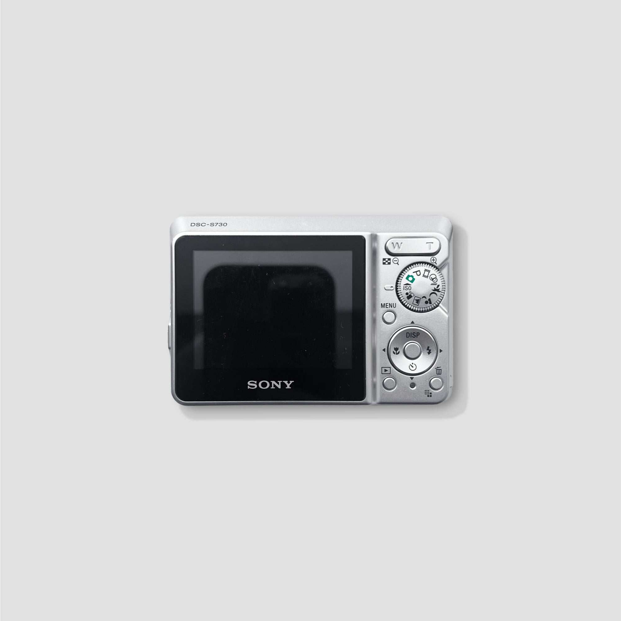 Sony Cyber-Shot S730 showcasing its compact size ideal for beginners