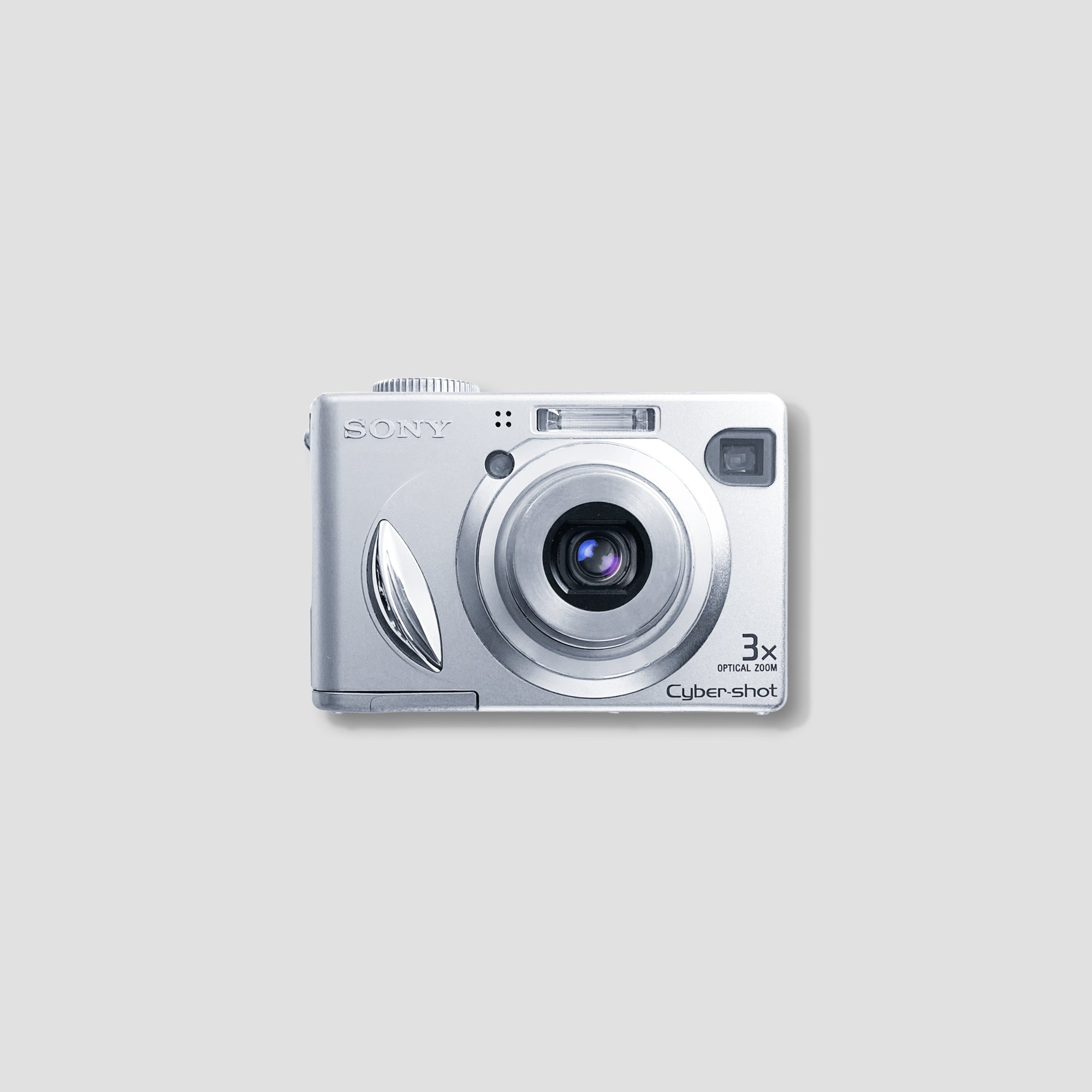 Sony Cybershot DSC-W5 showing its sleek design and compact features.