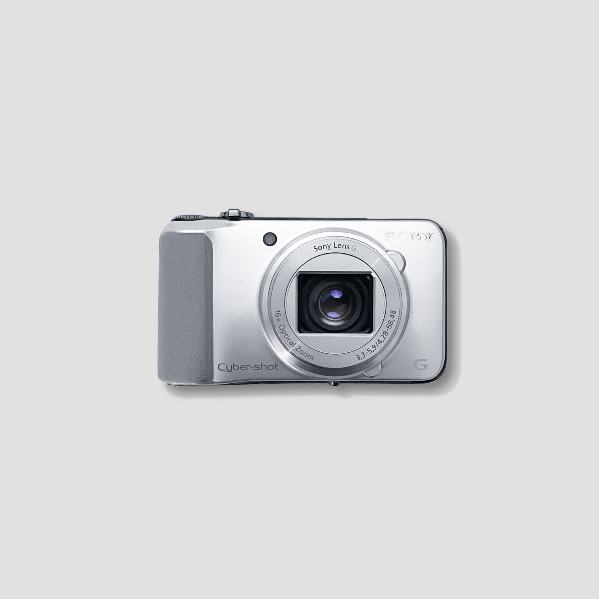 Sony Cybershot DSC HX10V displaying zoomed-in landscape shot