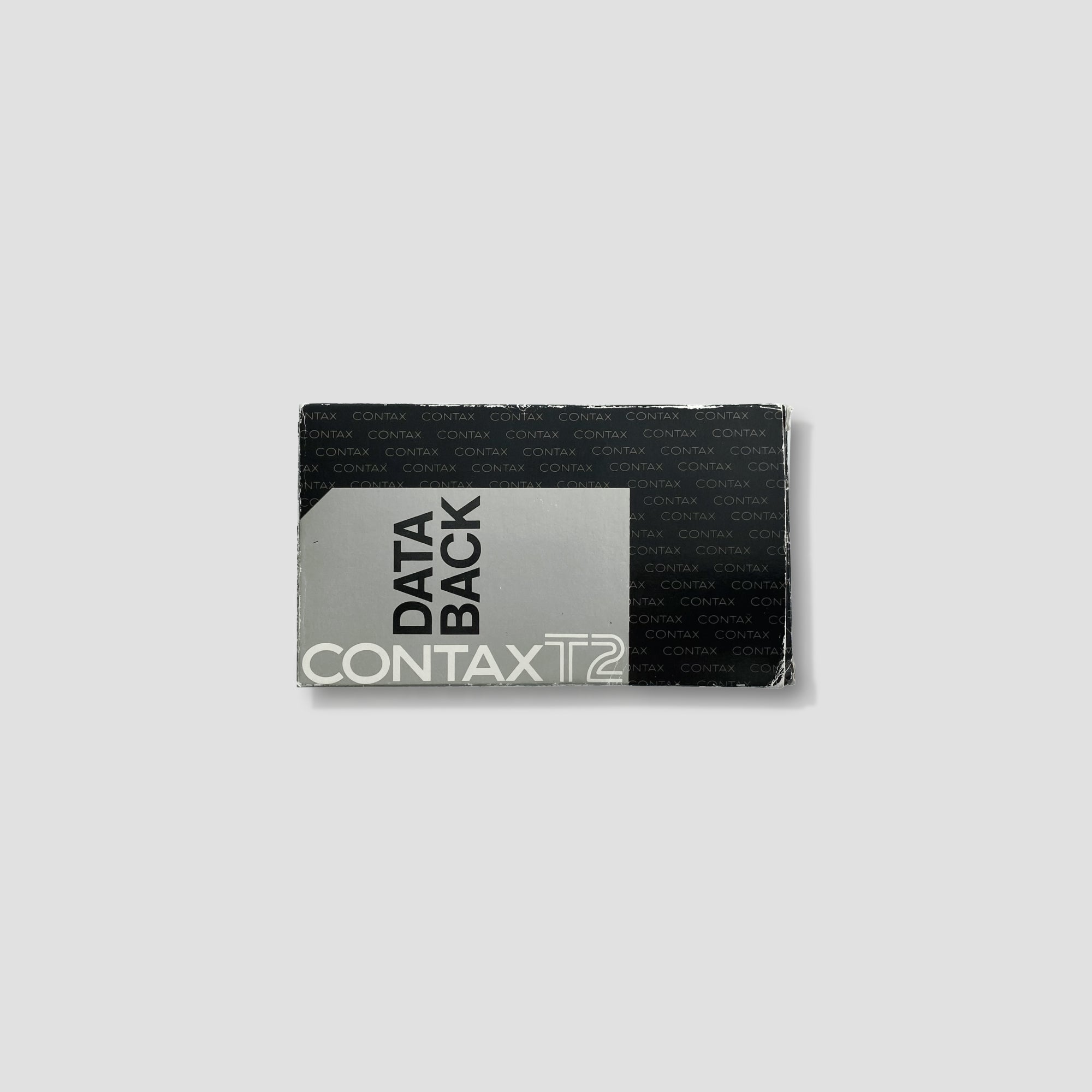 Photographer using the Contax T2 with data back in a studio environment