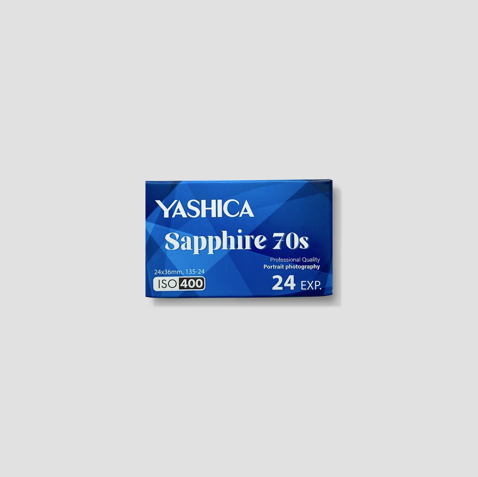 Close-up of Yashica Sapphire 70s color film showcasing vibrant color quality.