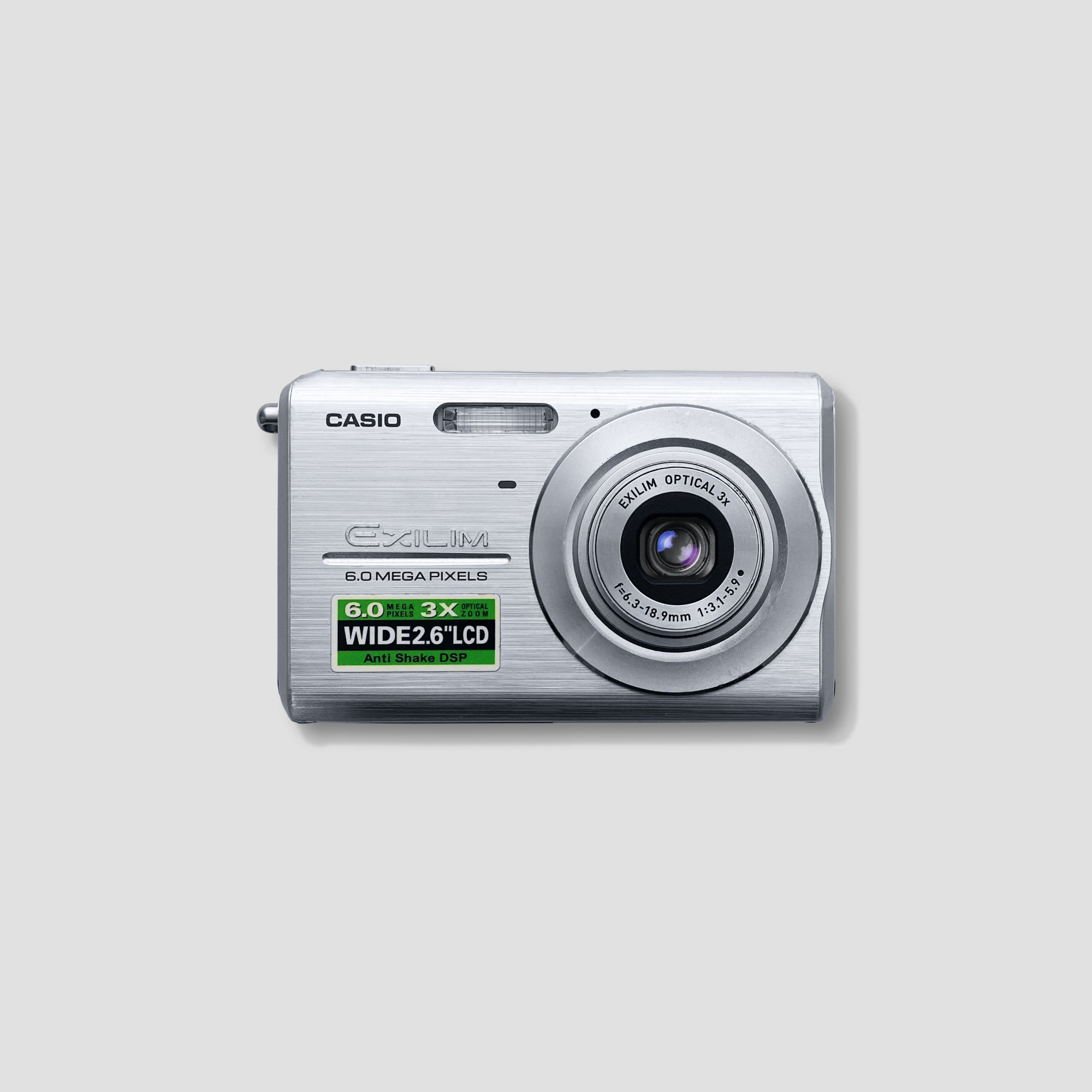 Casio Exilim EX-Z65 showcasing its sleek design for easy portability.