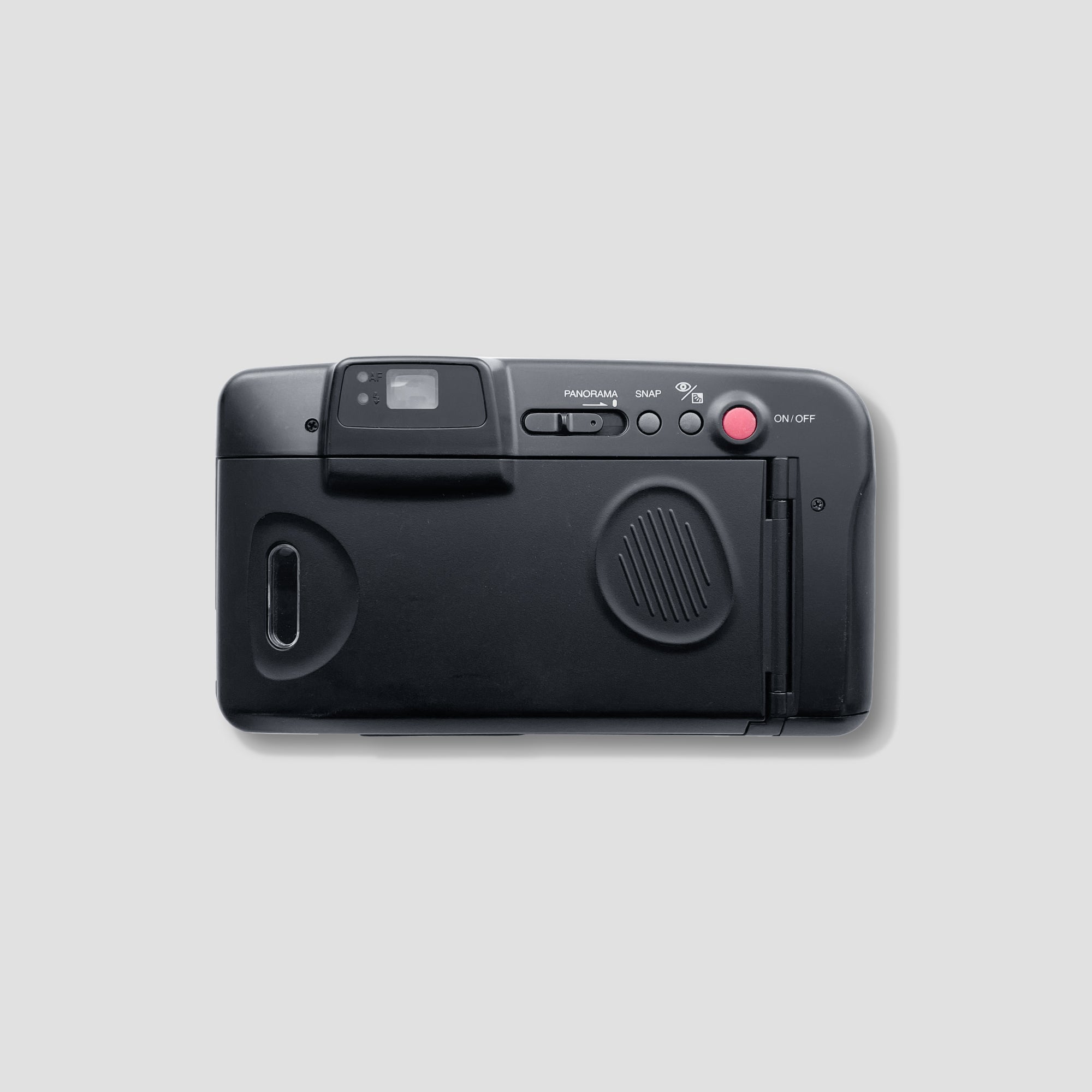 Side view of the Samsung Slim Zoom 290WS highlighting its compact design.