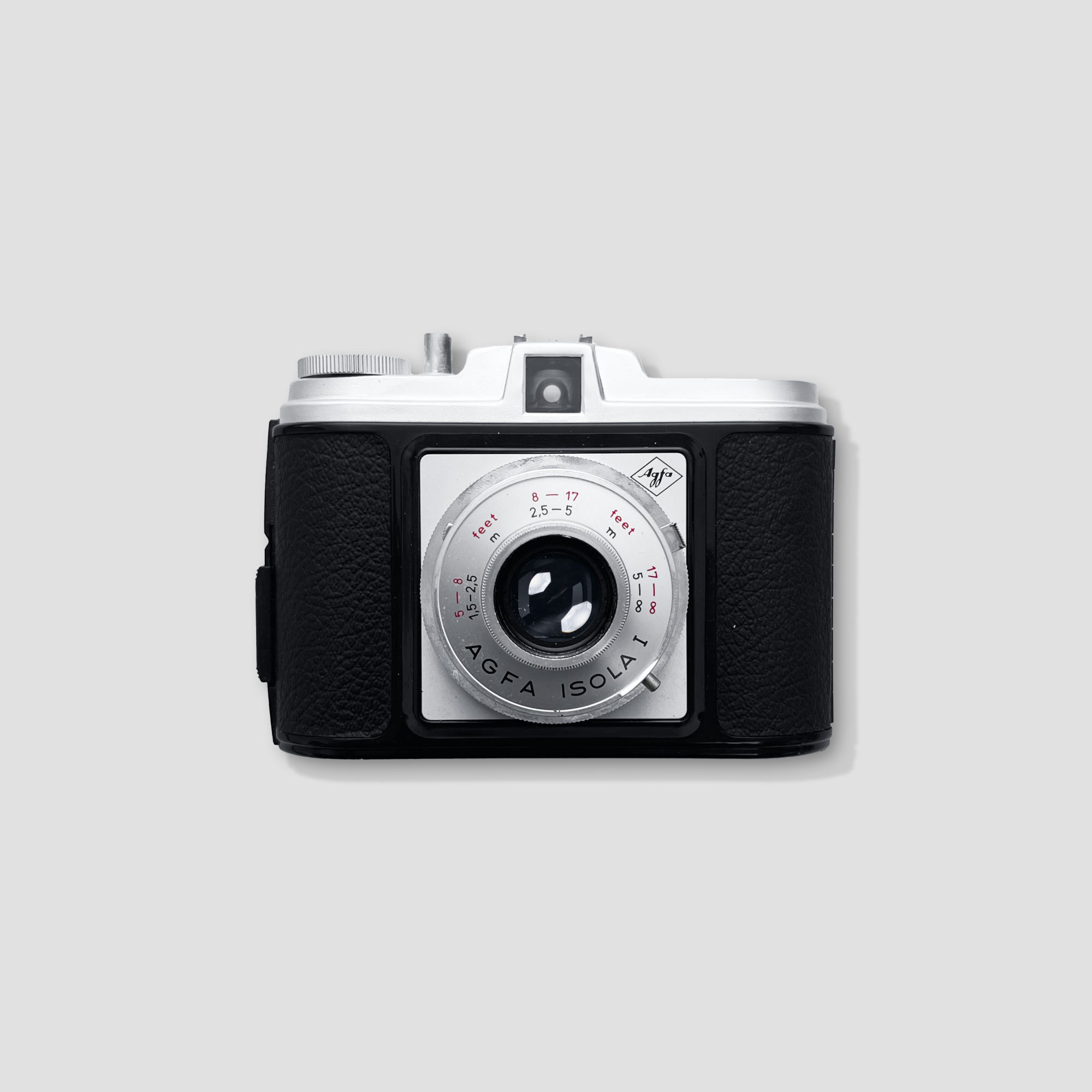 AGFA ISOLA I vintage camera showcasing its compact design, perfect for street photography.