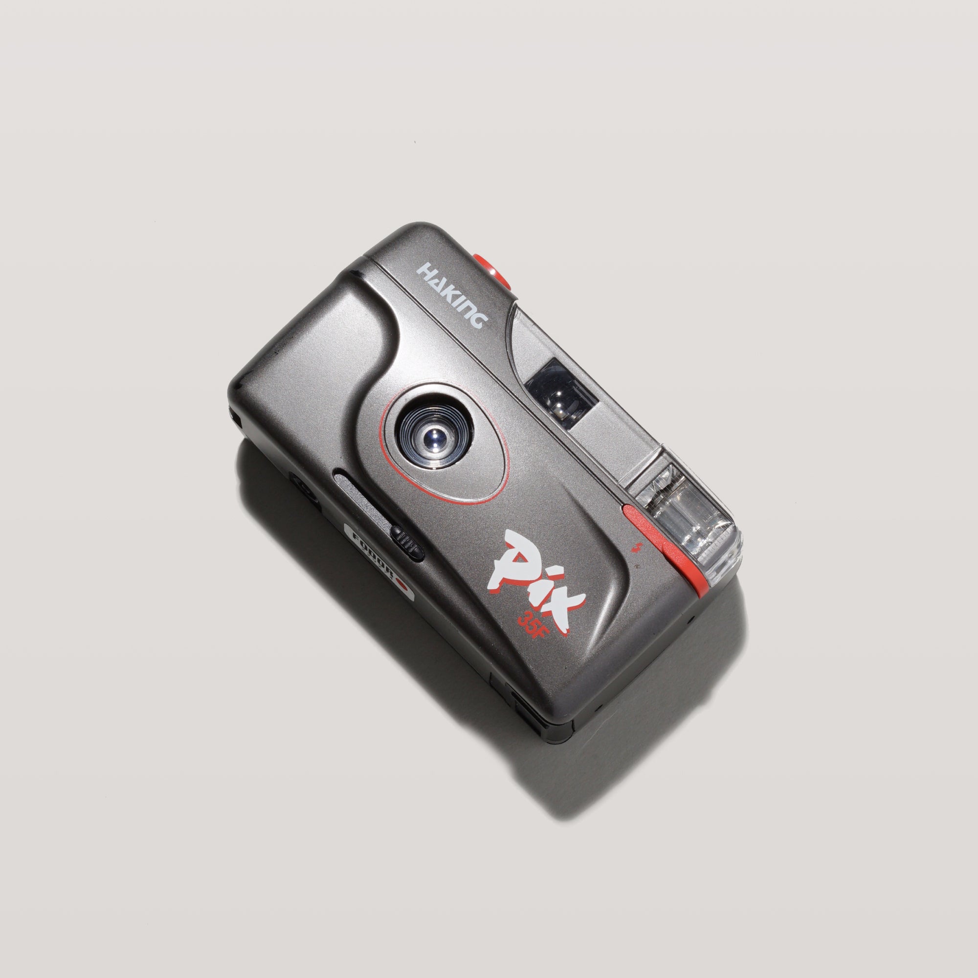Front view of Haking Pix35f 35mm film camera showcasing its compact design.