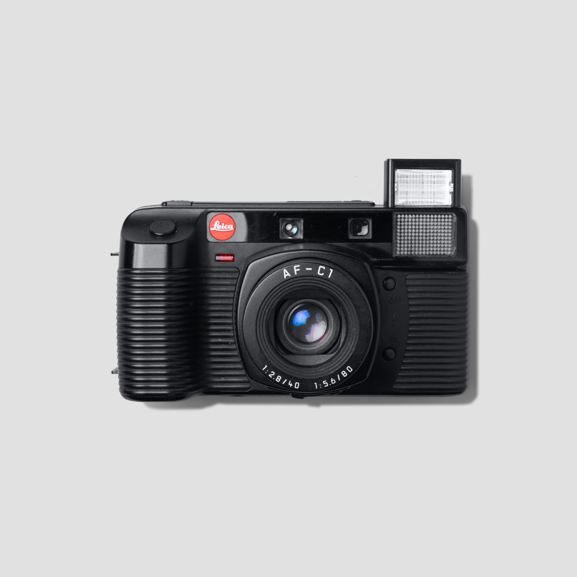 Leica AF-C1 point and shoot camera with dual lenses and retro design