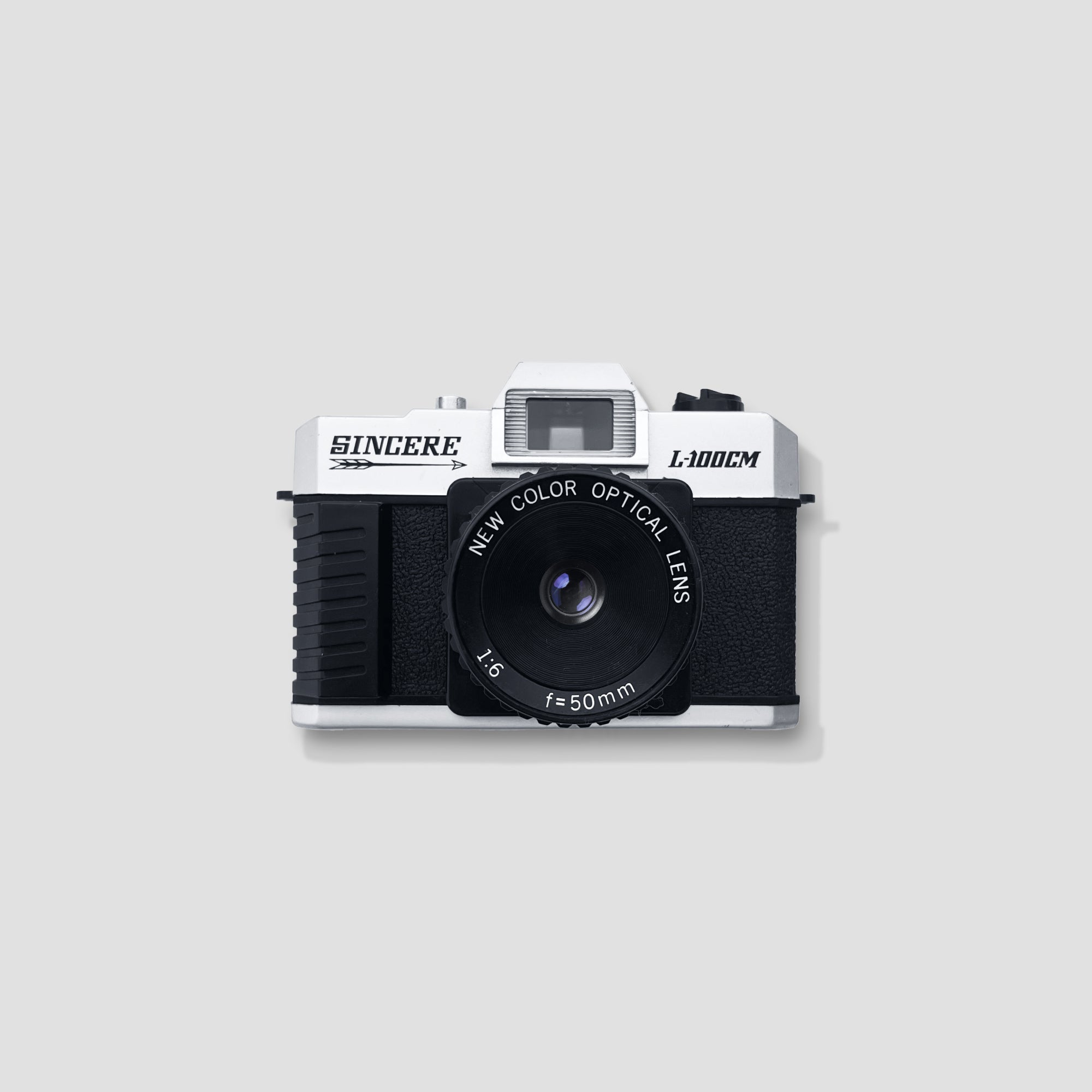 Timeless Vintage Film Camera L-100CM from an angle, showcasing its design and classic features.